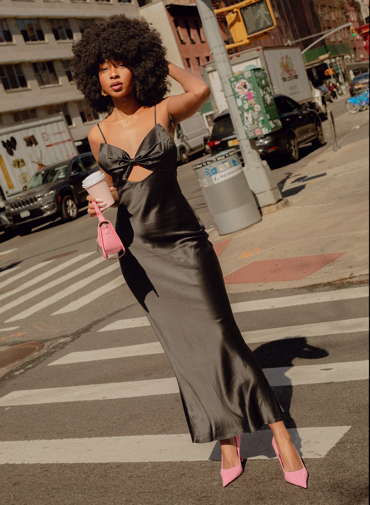 Bow Slip Dress - Image 3