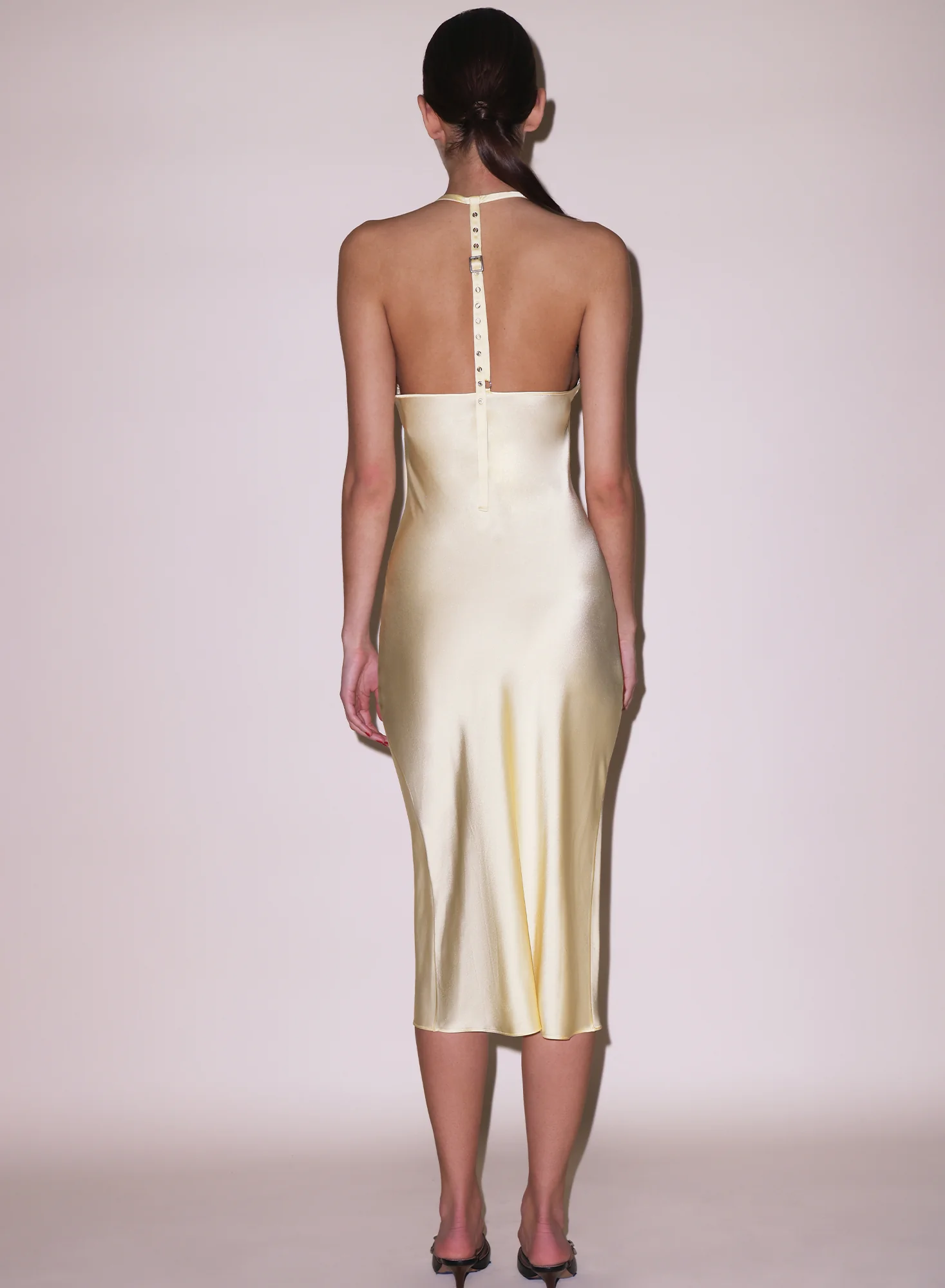 Buckle T-Strap Dress - Image 3