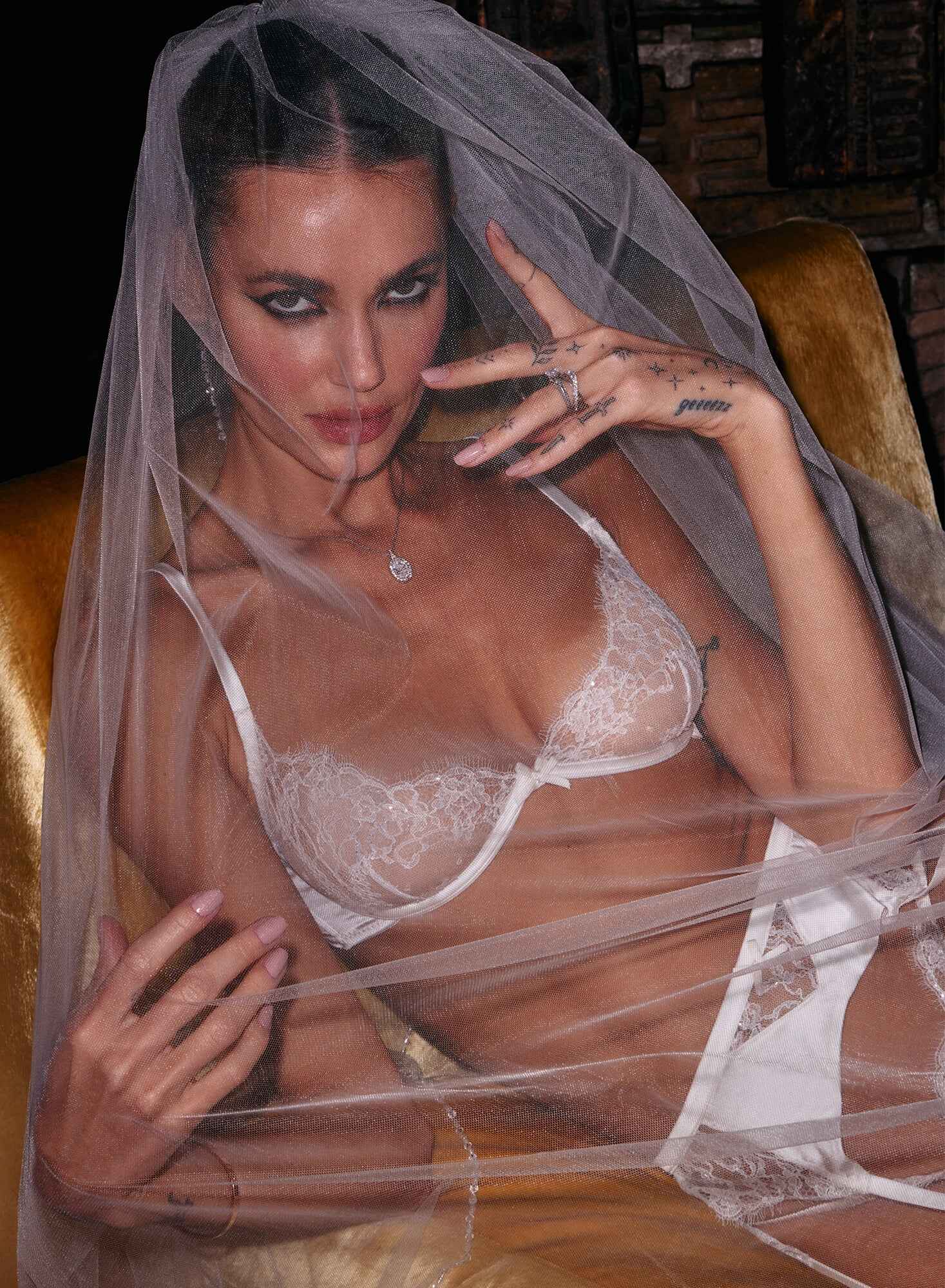 Daphne Lace Demi Bra - Image 9