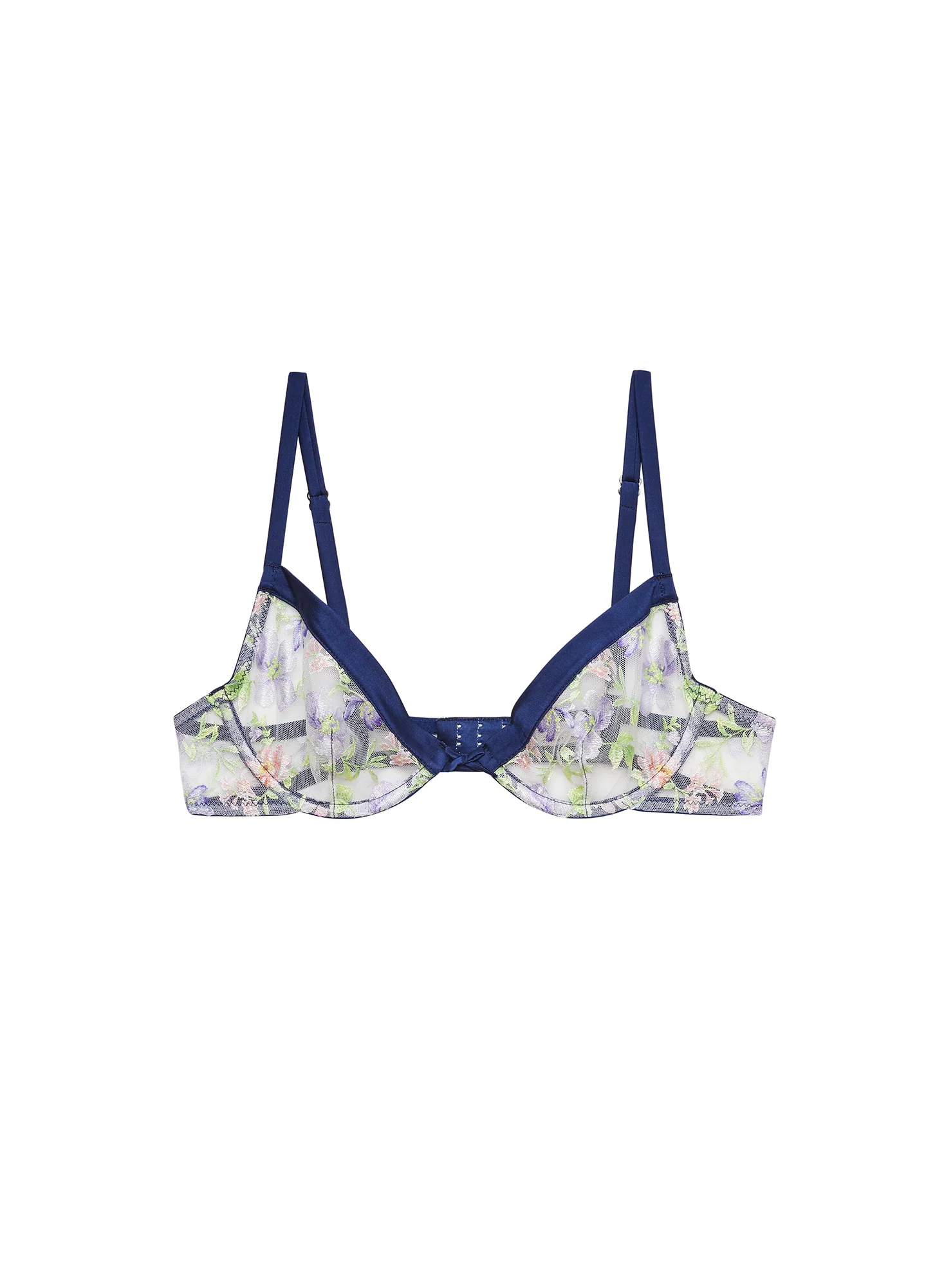 Elara Embroidery Demi Bra - Image 3
