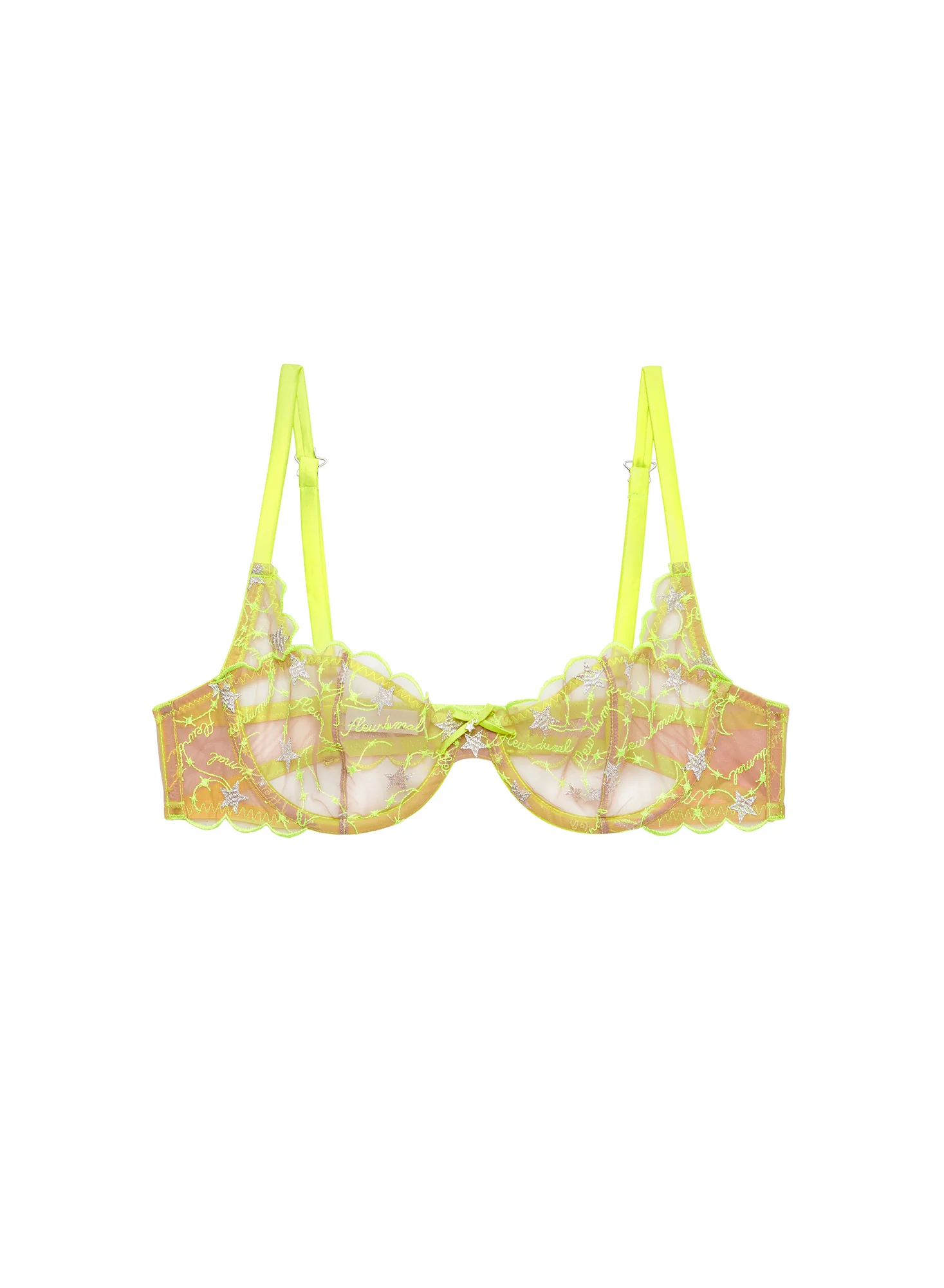Étoile Embroidery Balconette Bra - Image 4