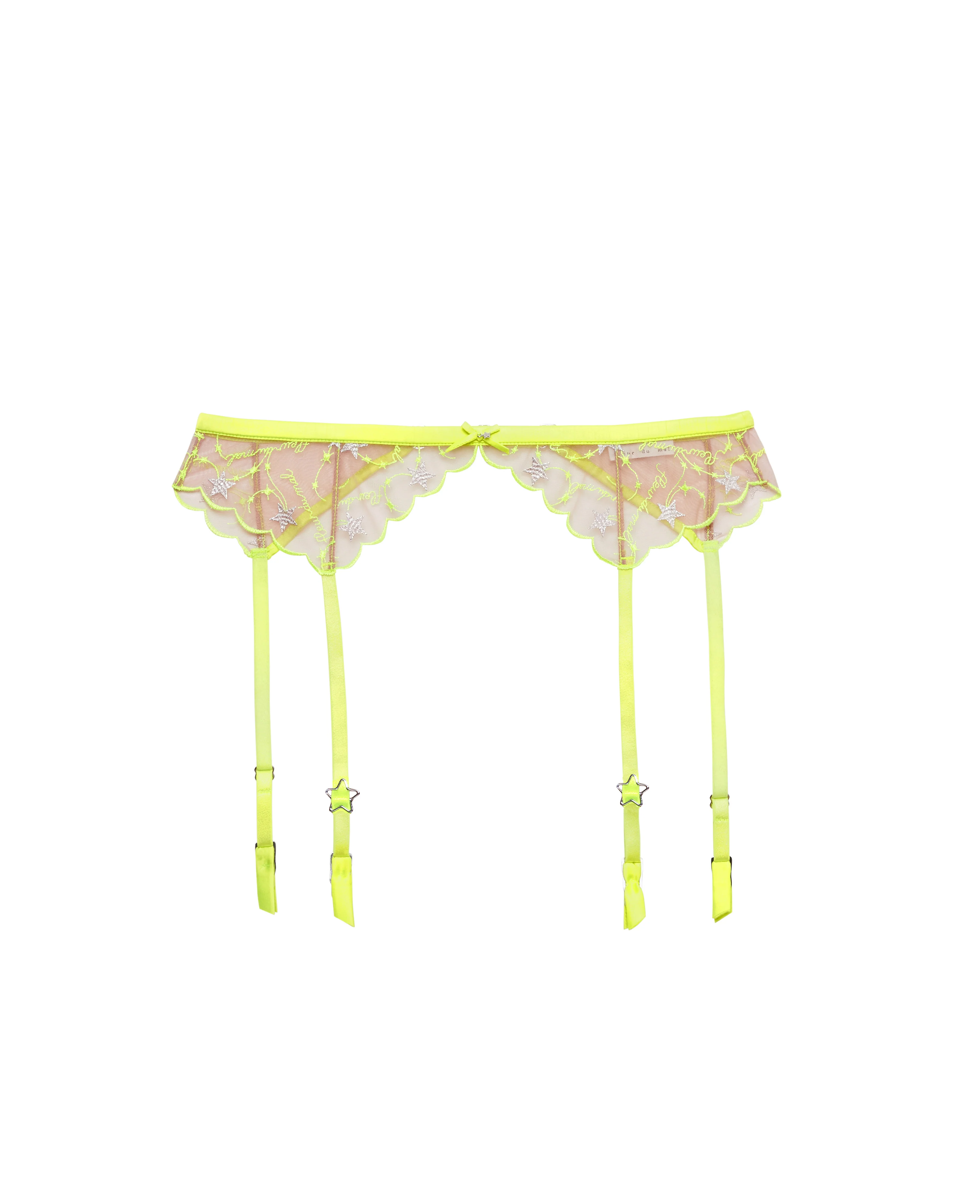 Étoile Embroidery Garter Belt - Image 3