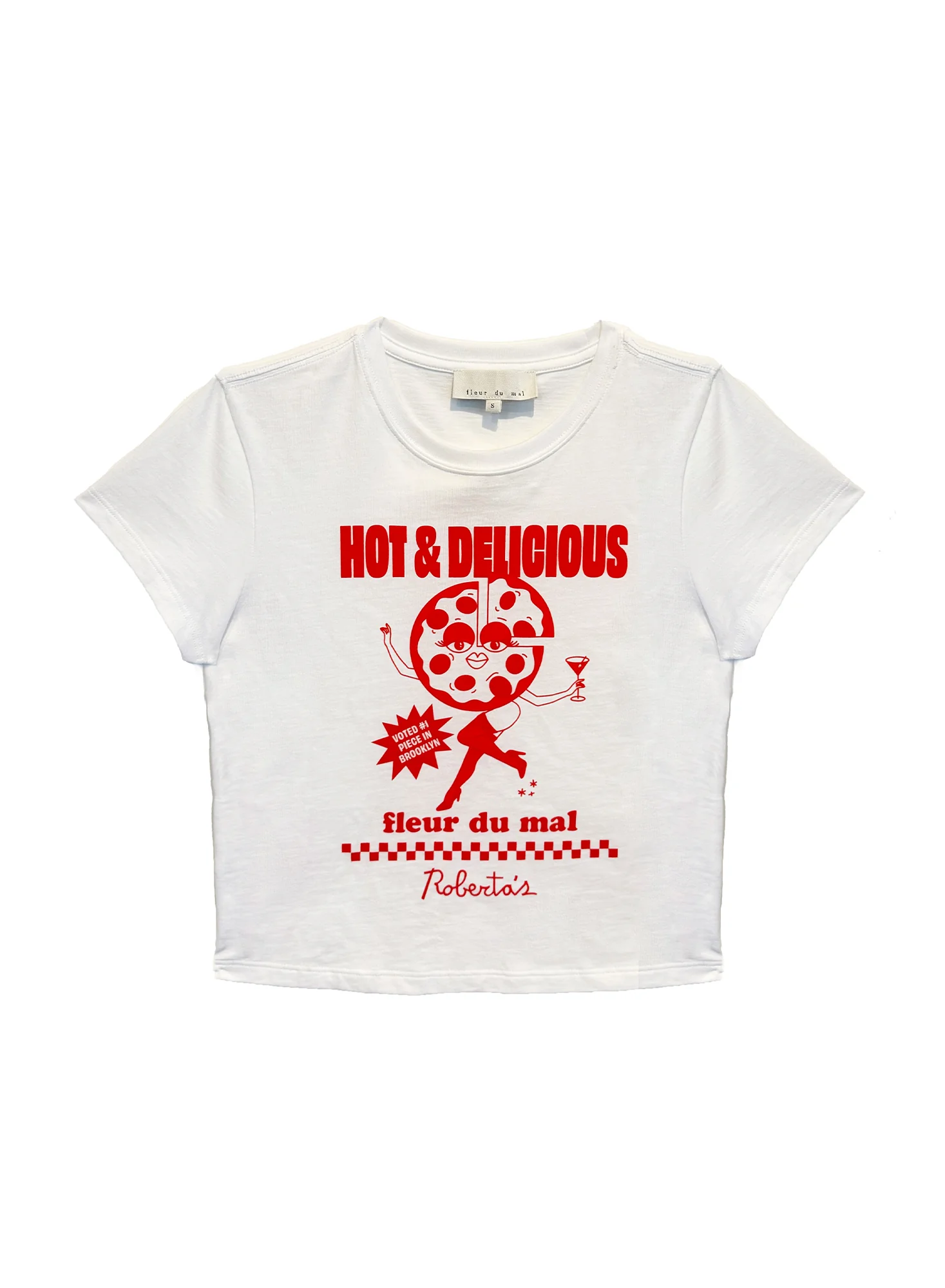 Fleur X Roberta's Baby Tee - Image 3