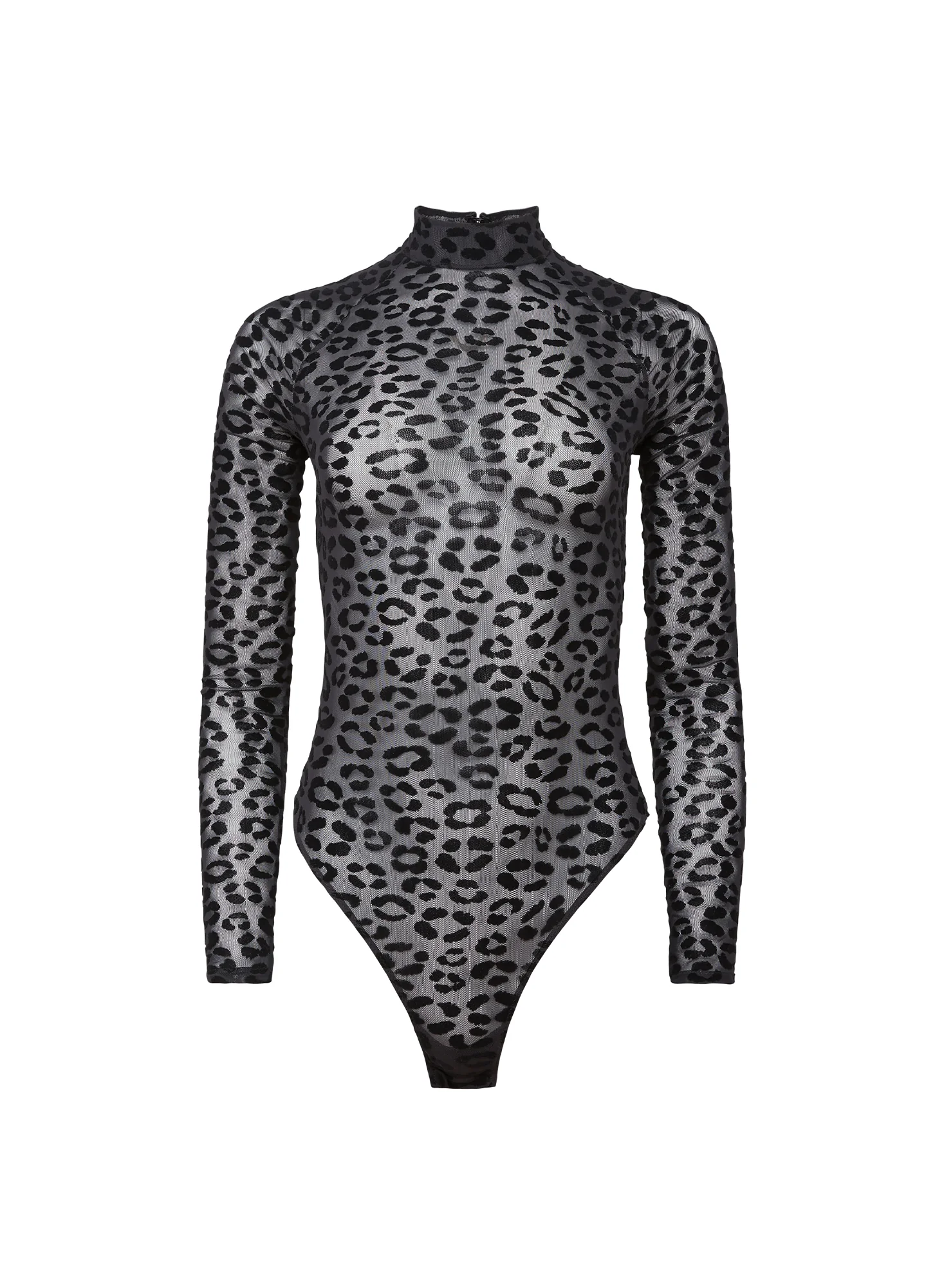 Flocked Leopard Bodysuit - Image 7
