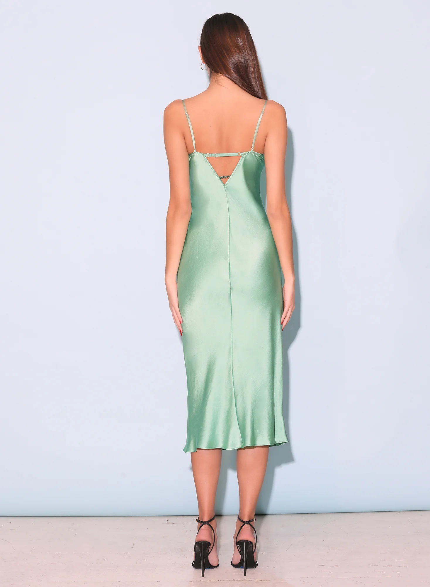 Frankie Lace Cupped Slip Dress - Image 7