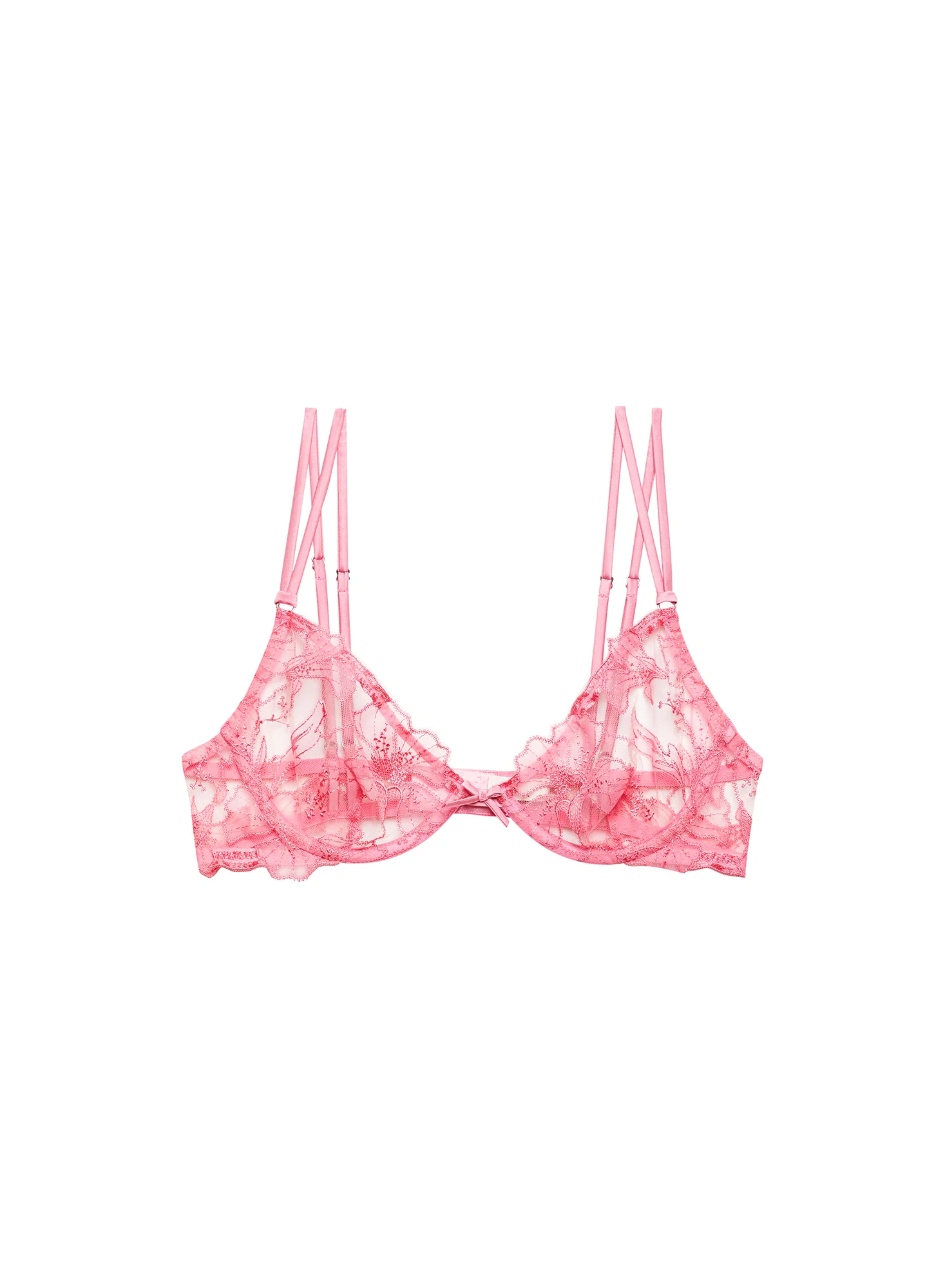 Harper Embroidery Demi Bra - Image 3