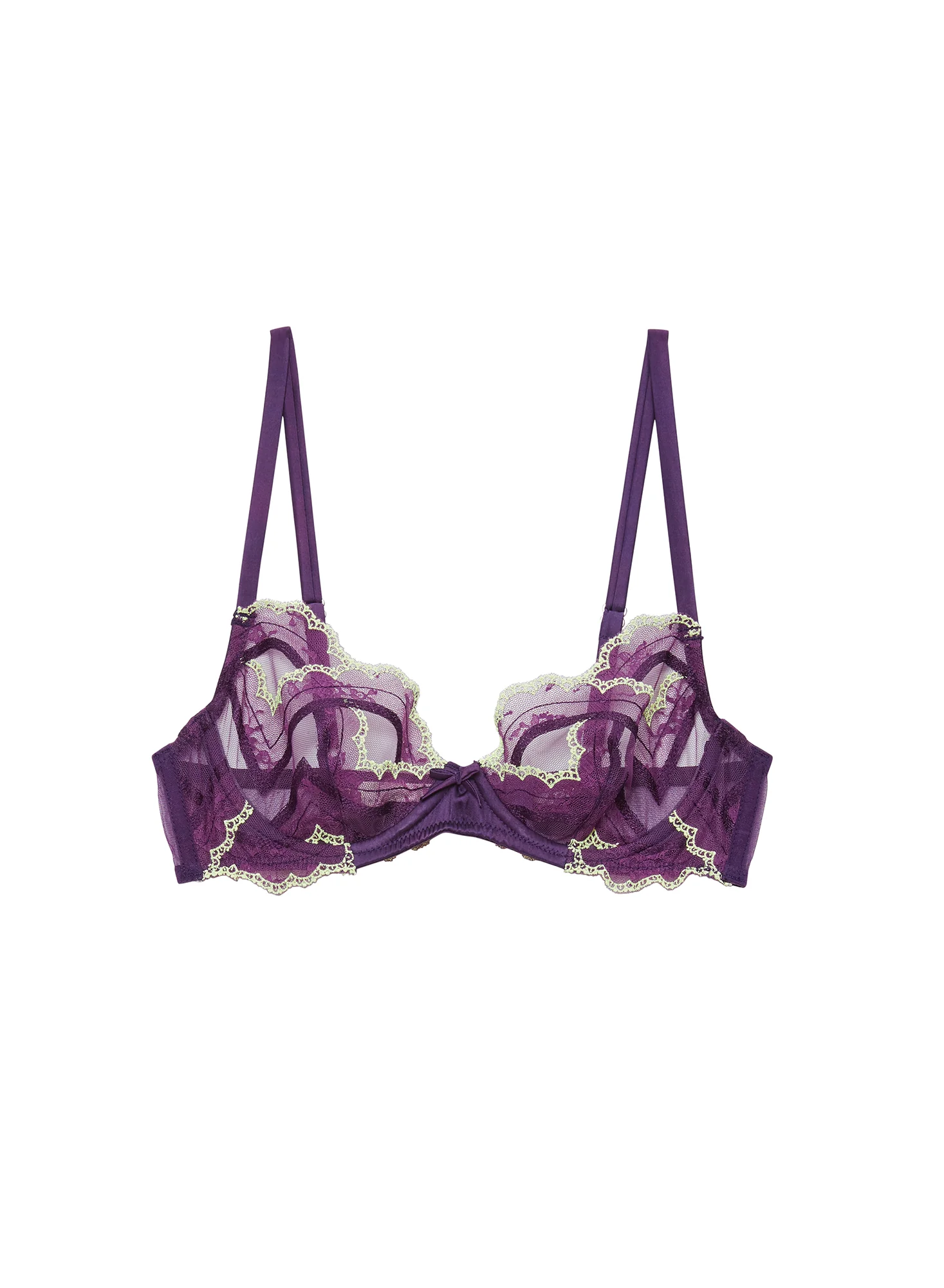 Hendrix Embroidery Demi Bra - Image 3