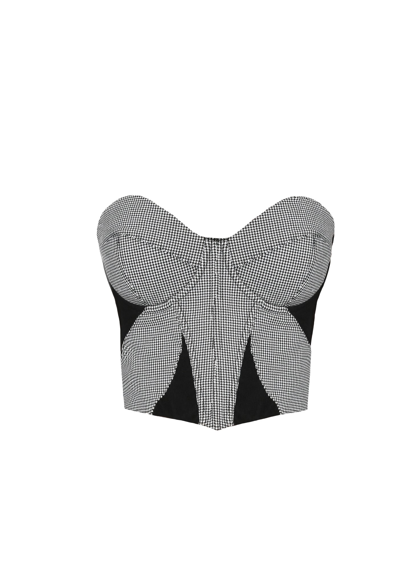 Houndstooth Bustier - Image 2