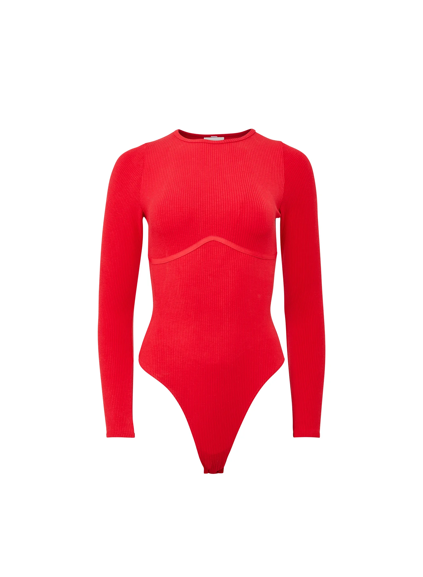 Hourglass Rib Long Sleeve Bodysuit - Image 3