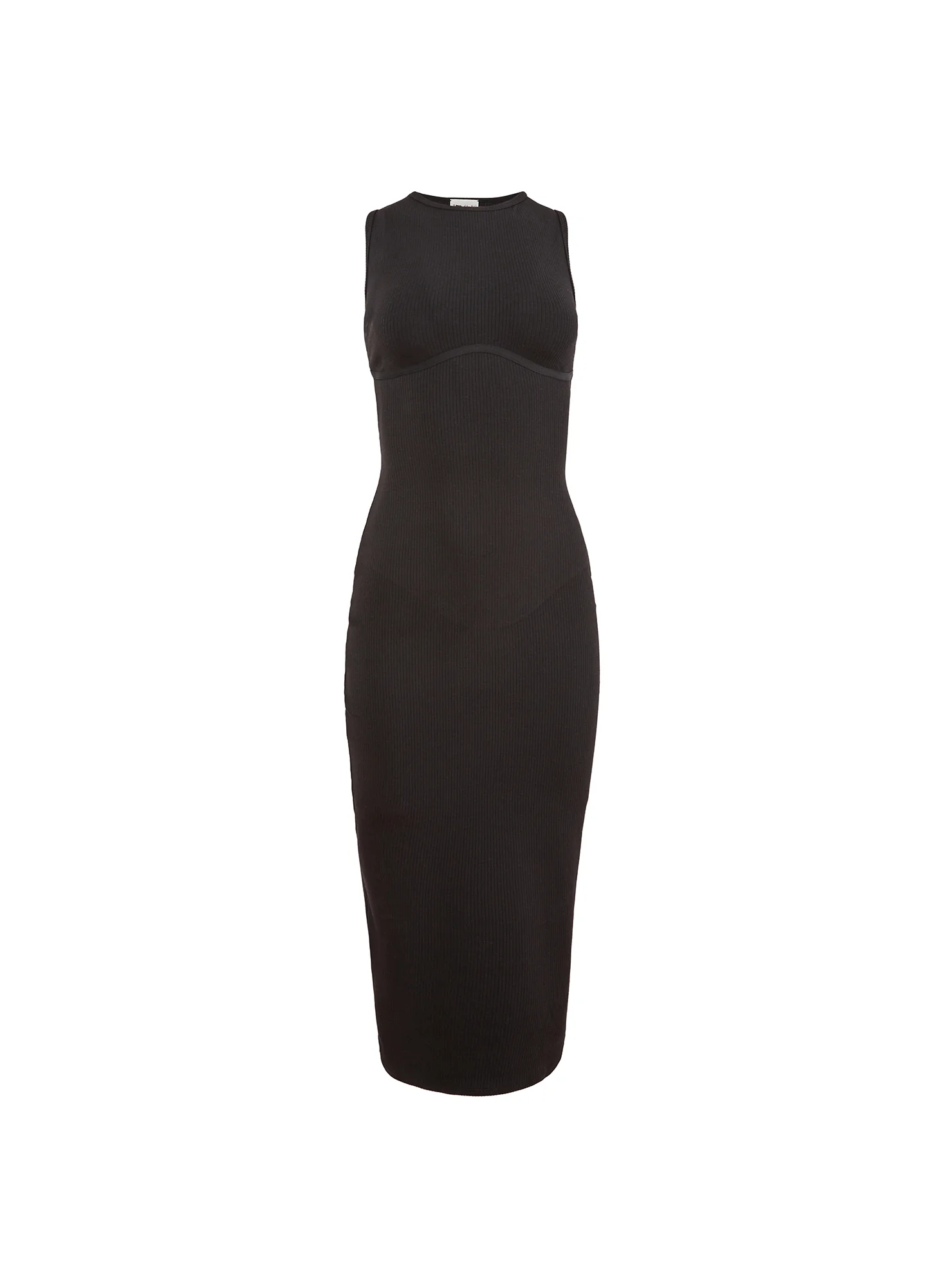 Hourglass Rib Midi Dress - Image 3