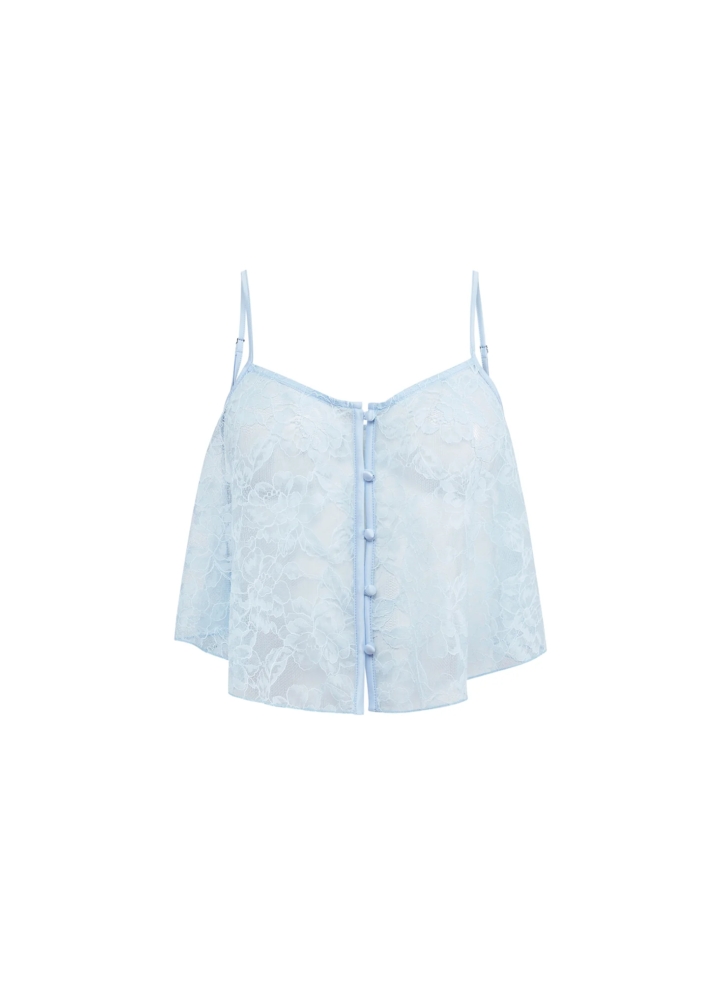 Jasmine Lace Flutter Cami - Image 8