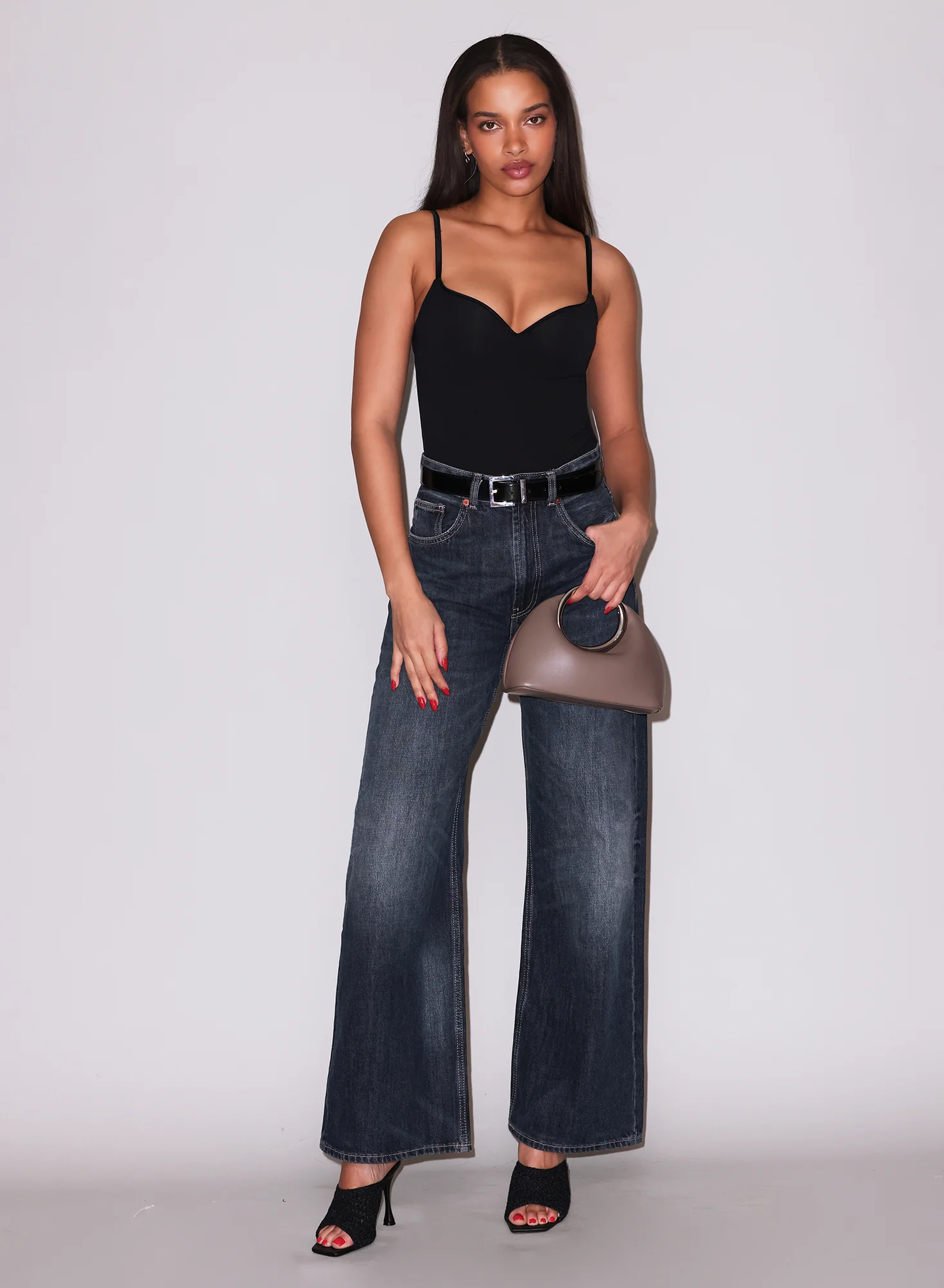 Jersey Built-In Bra Cami - Image 5