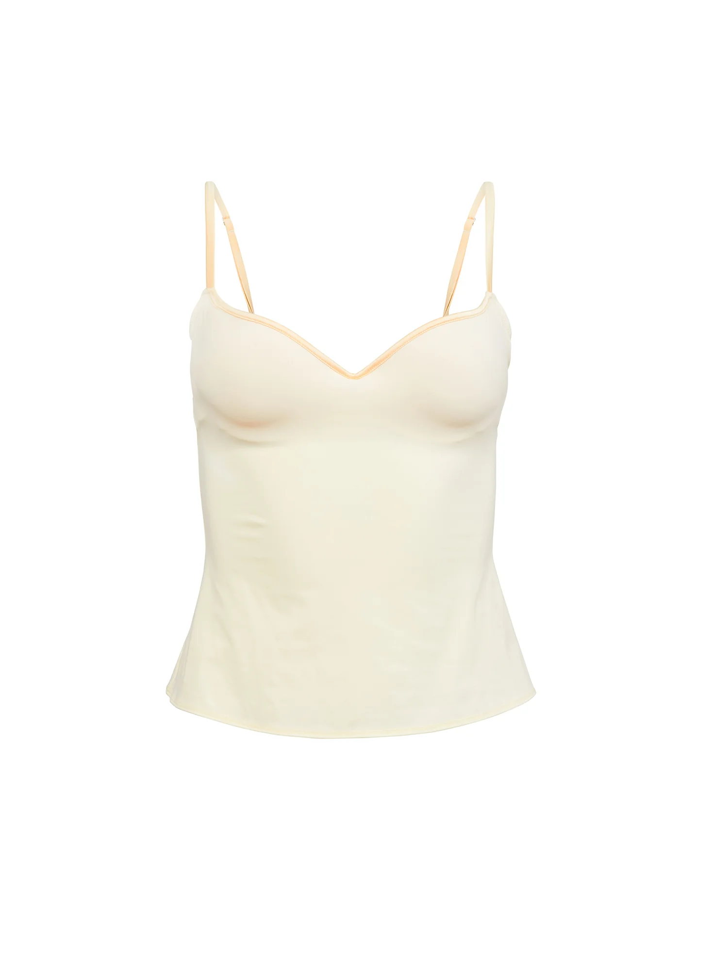 Jersey Built-In Bra Cami - Image 3