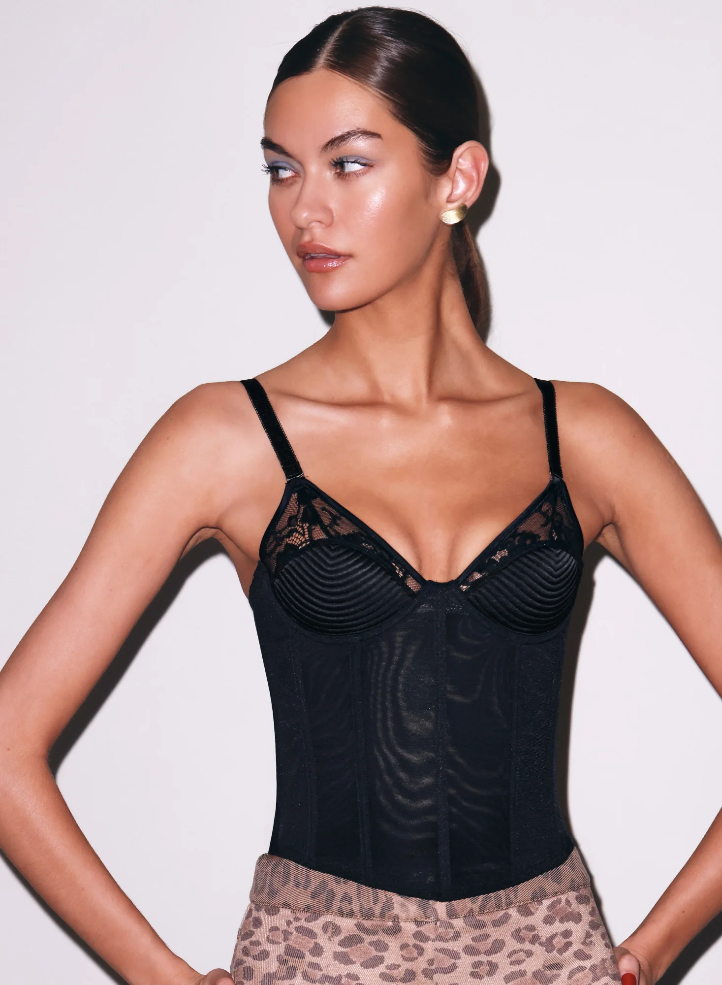 Juliet Lace Bebe Bustier