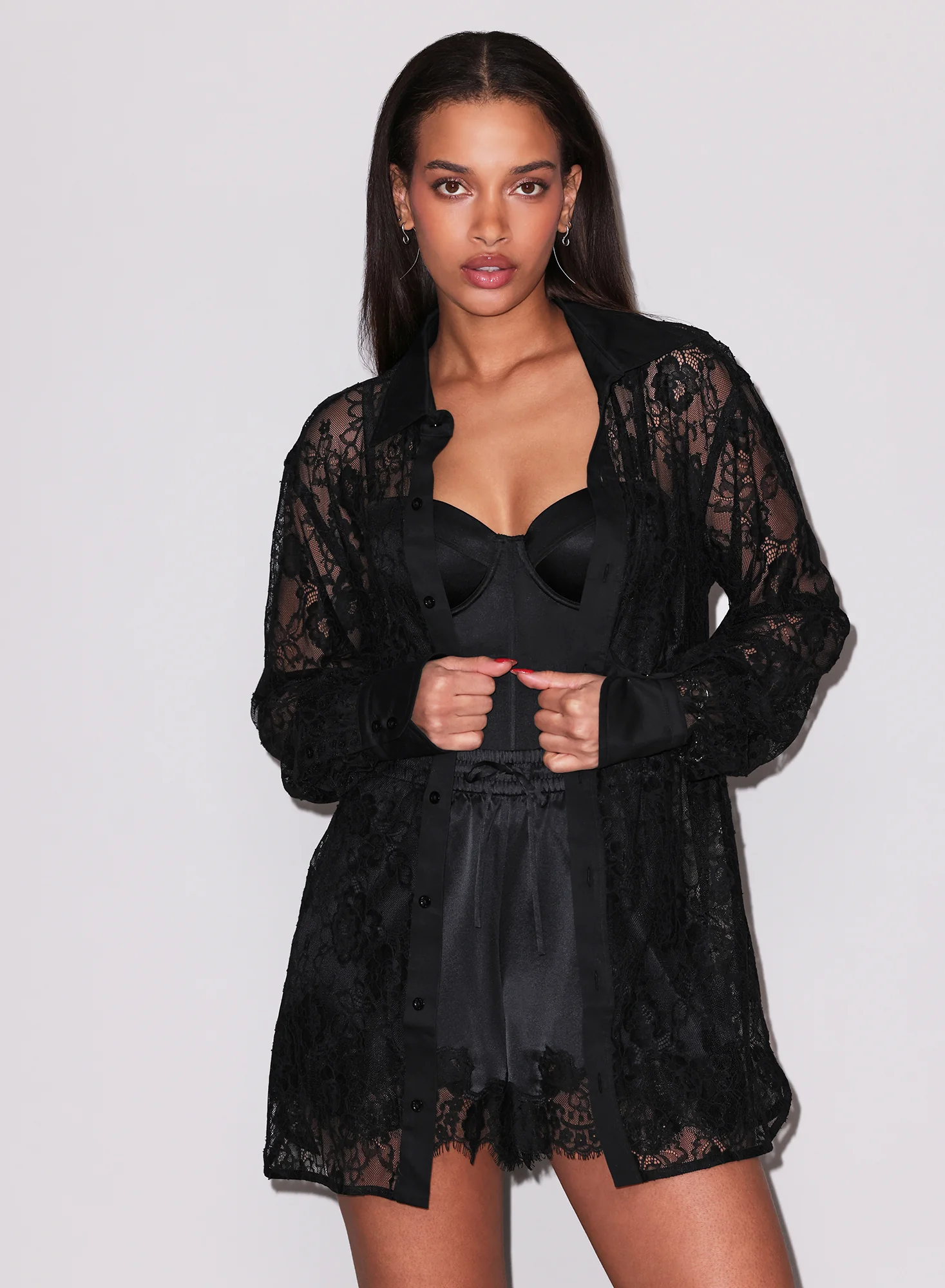 Juliet Lace Button Down - Image 8