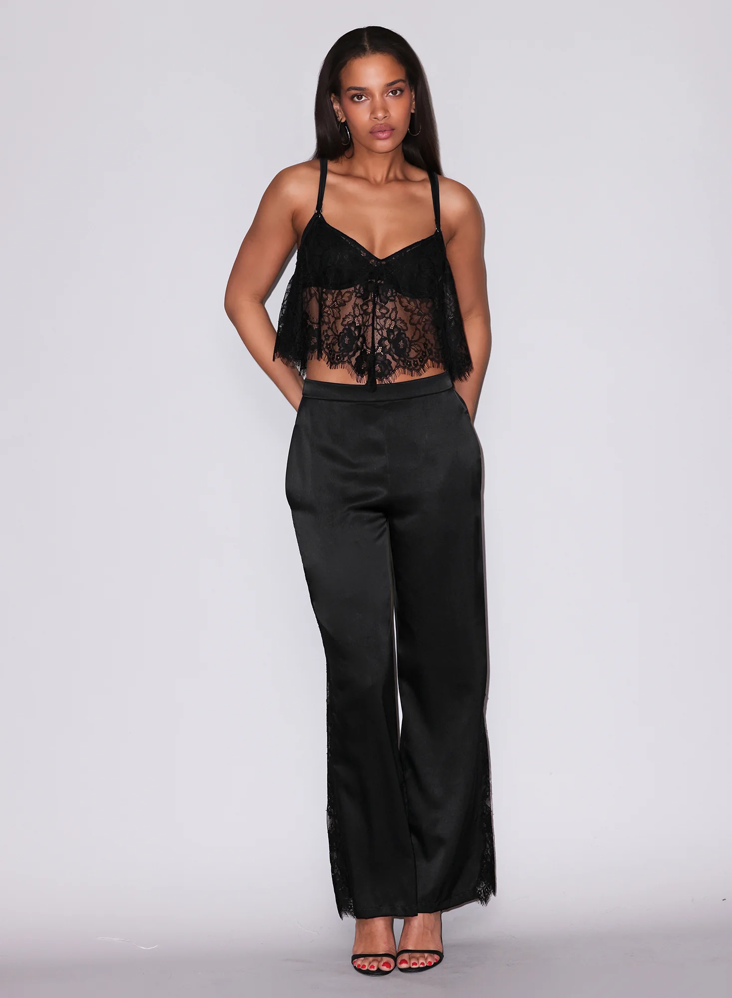 Juliet Lace Flutter Cami - Image 7