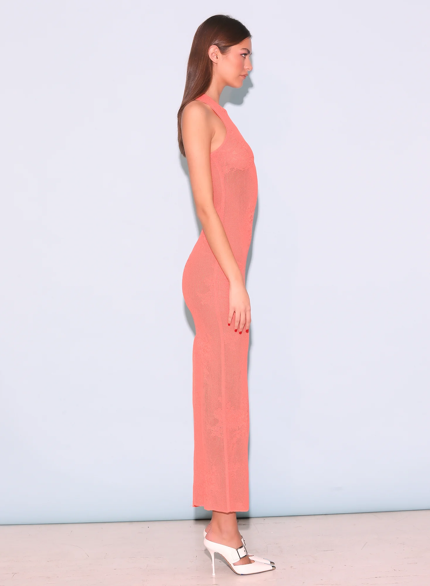 Lace Pointelle Maxi Dress - Image 6