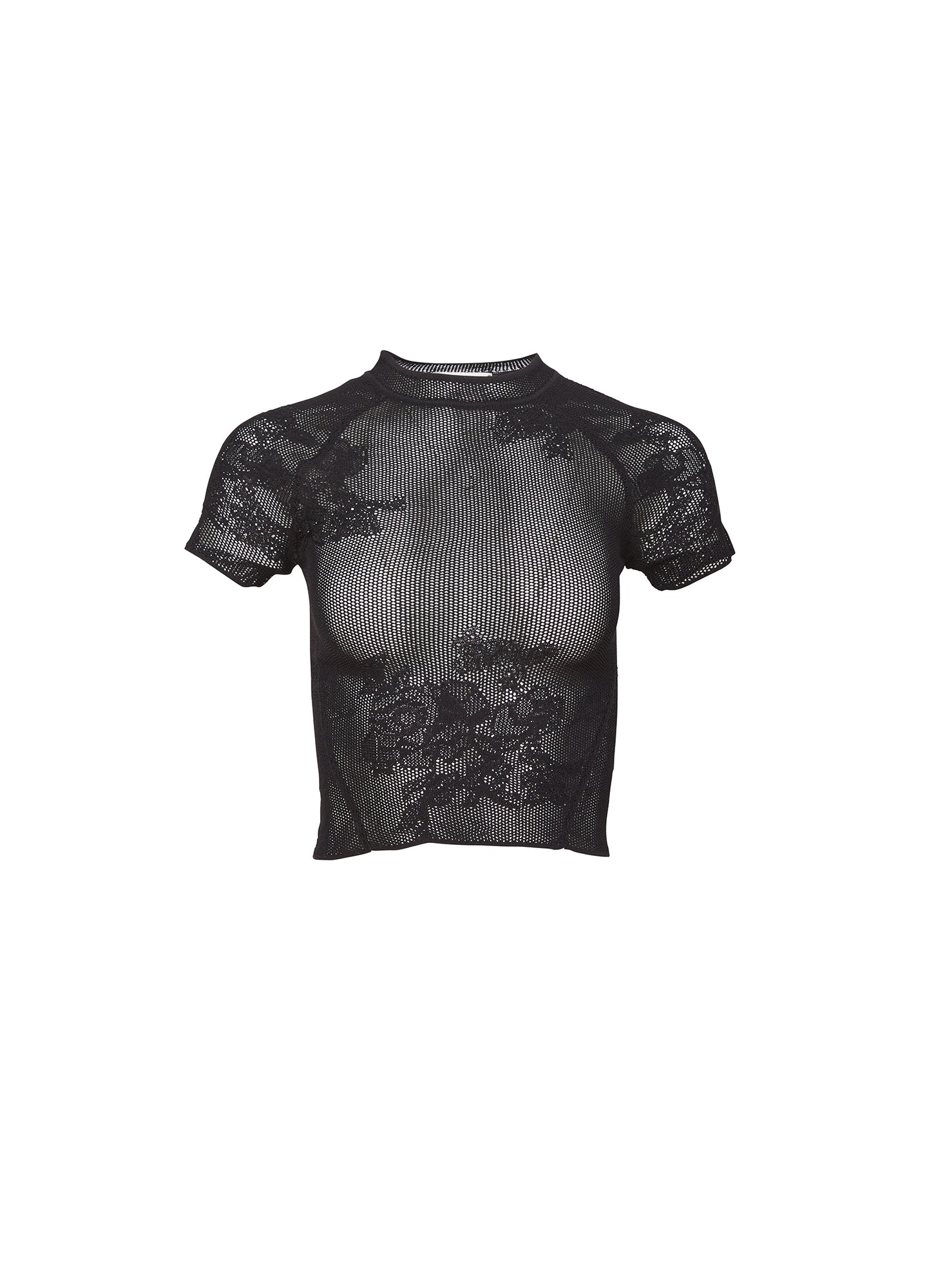 Lace Pointelle Tee - Image 4