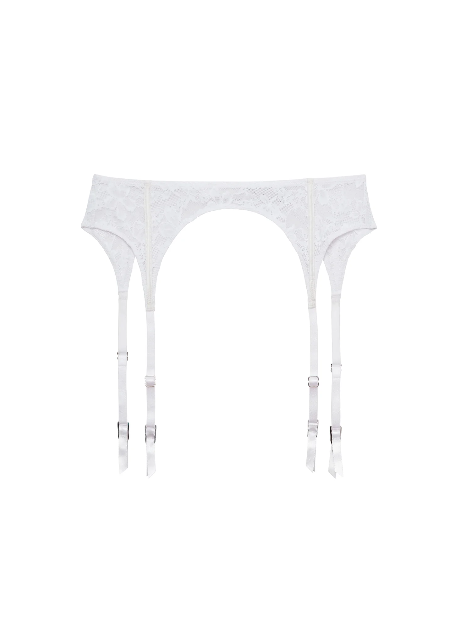 Le Stretch Lace Garter Belt - Image 3