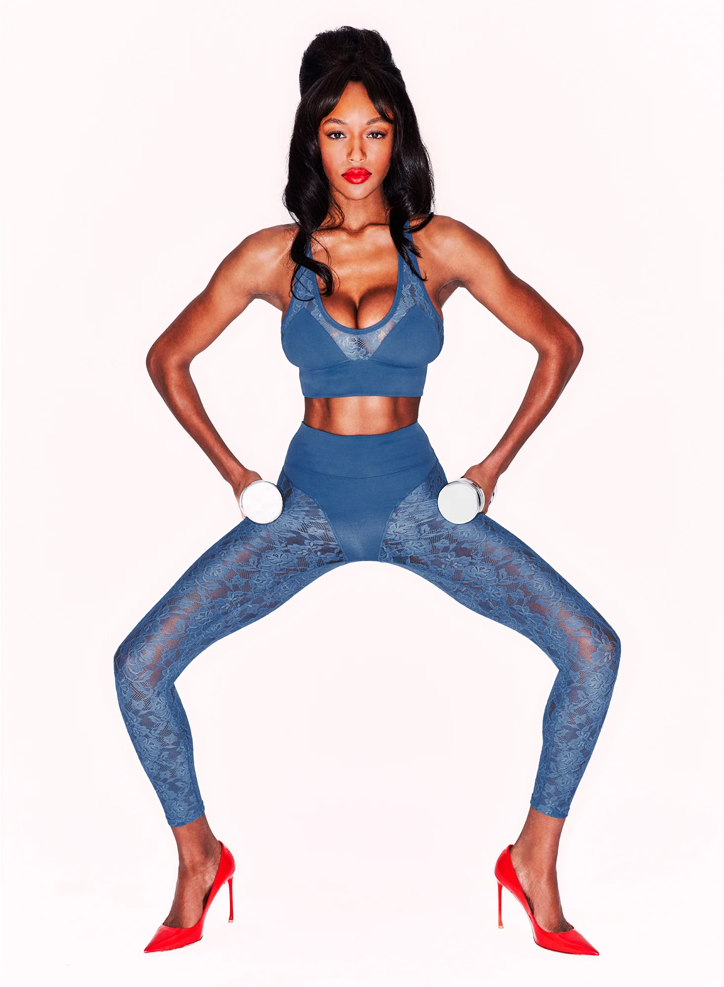 Le Stretch Lace Sports Bra - Image 6