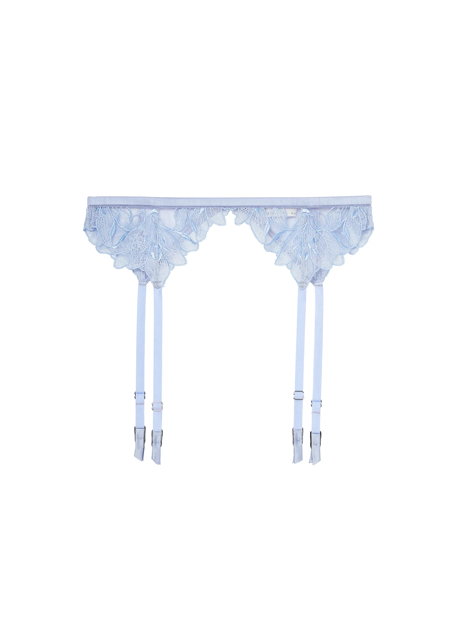 Lily Embroidery Garter Belt - Image 2