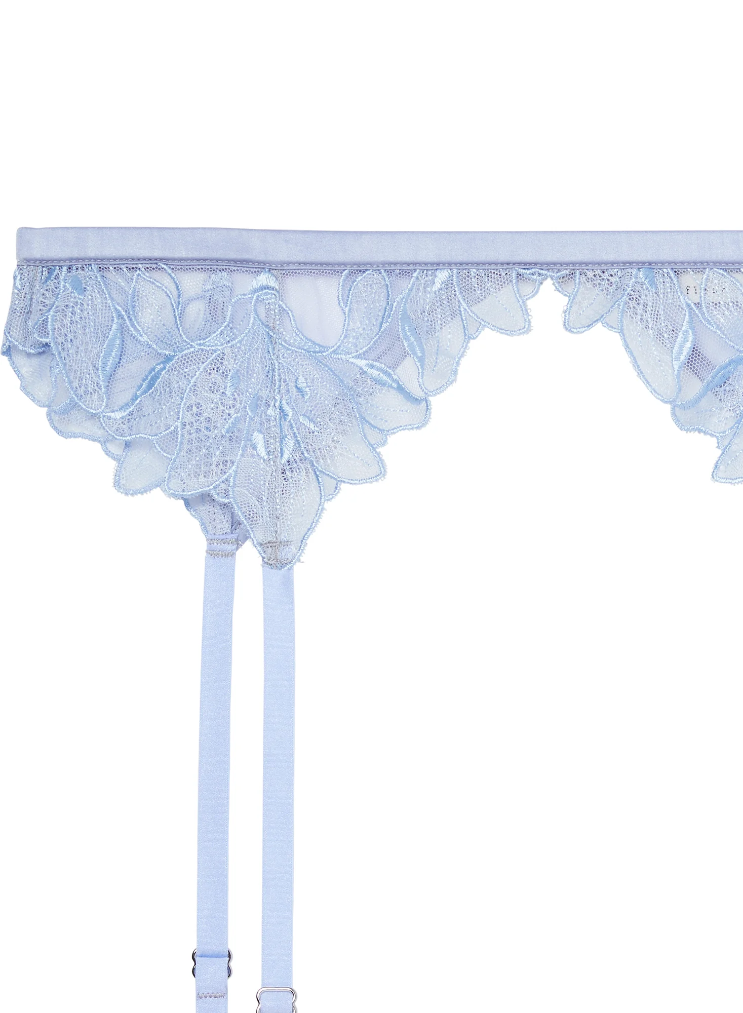 Lily Embroidery Garter Belt - Image 4