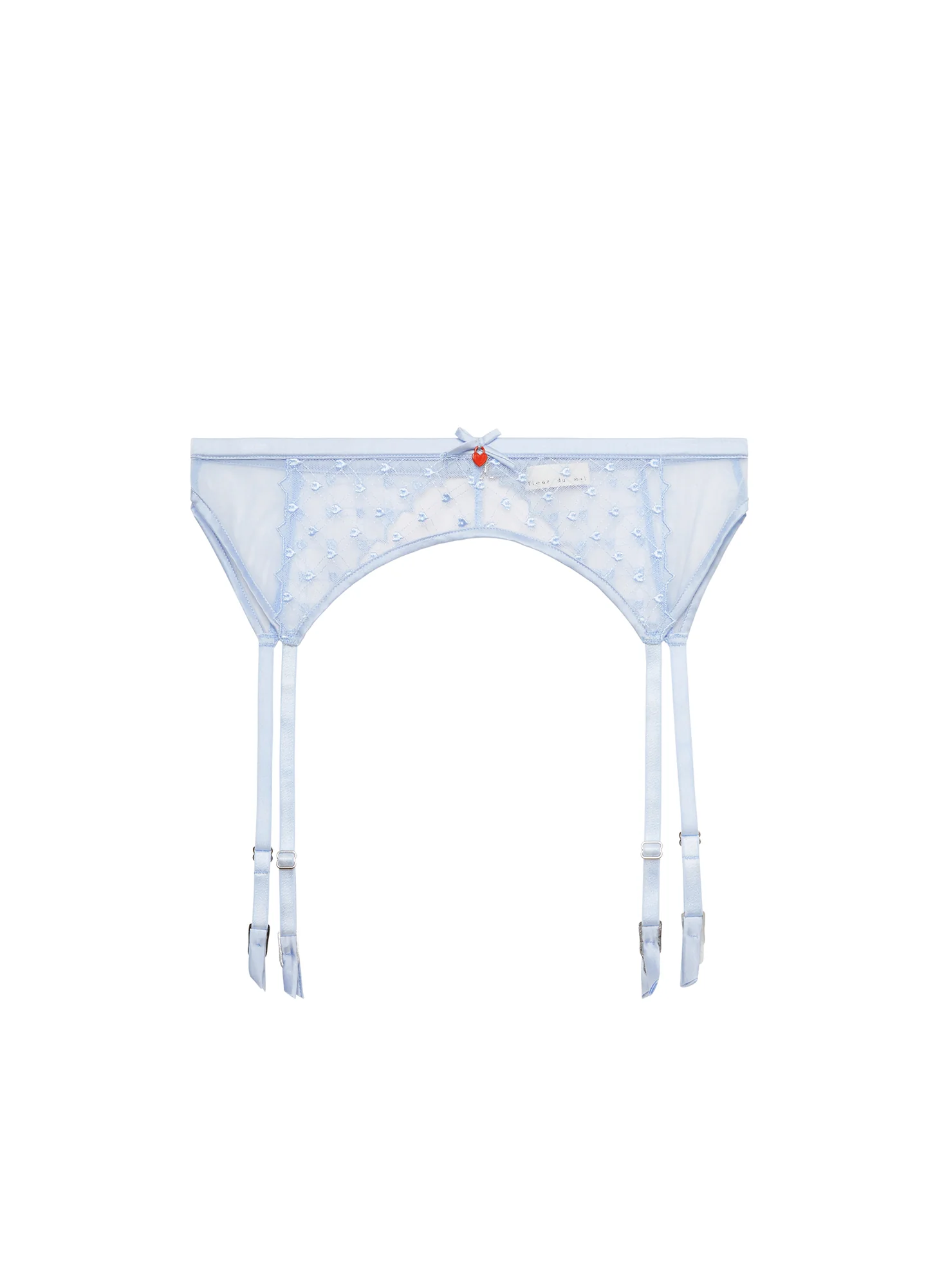 Love Lock Embroidery Garter Belt - Image 3