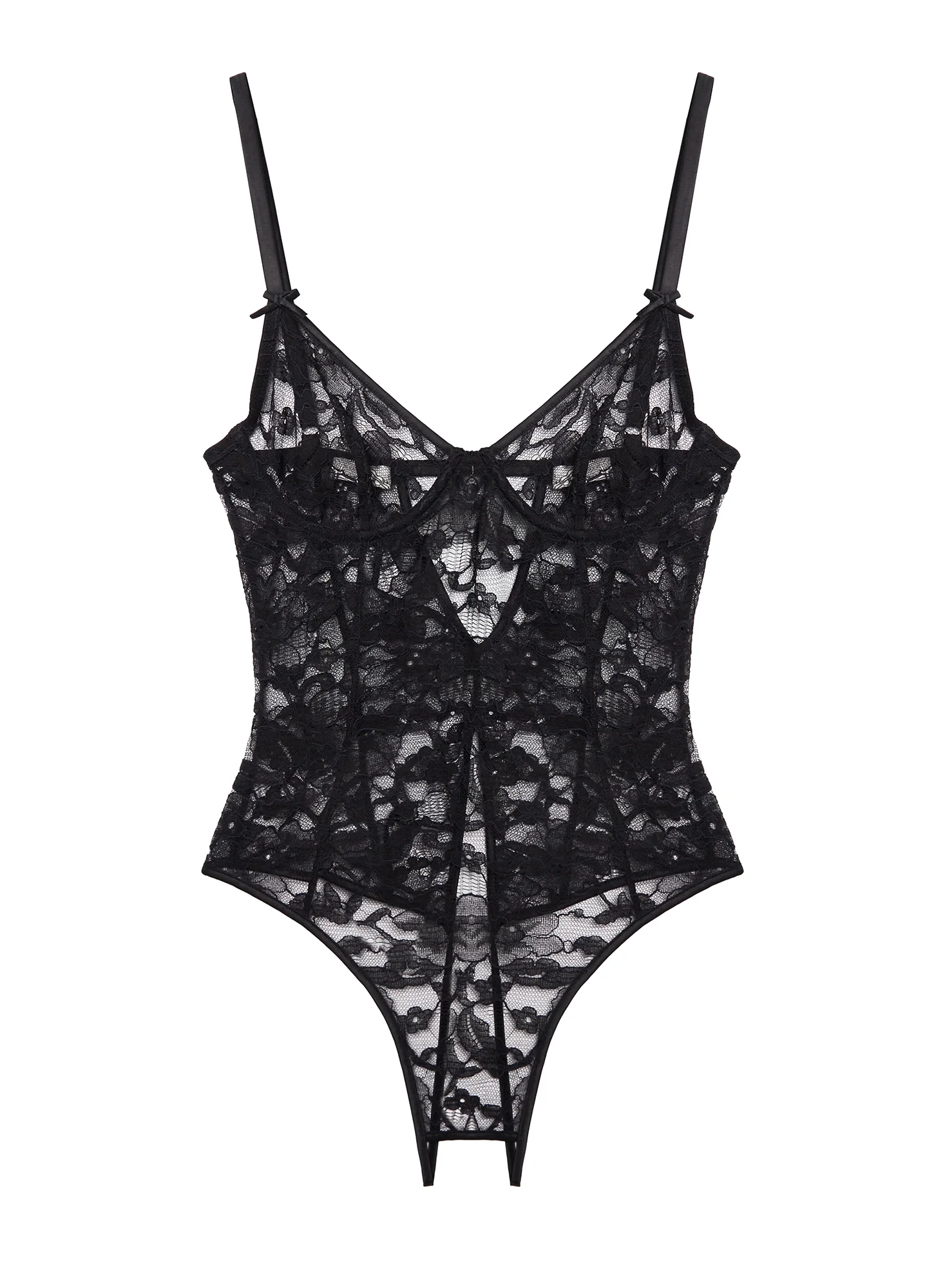 Magnolia Lace Ouvert Bodysuit - Image 5