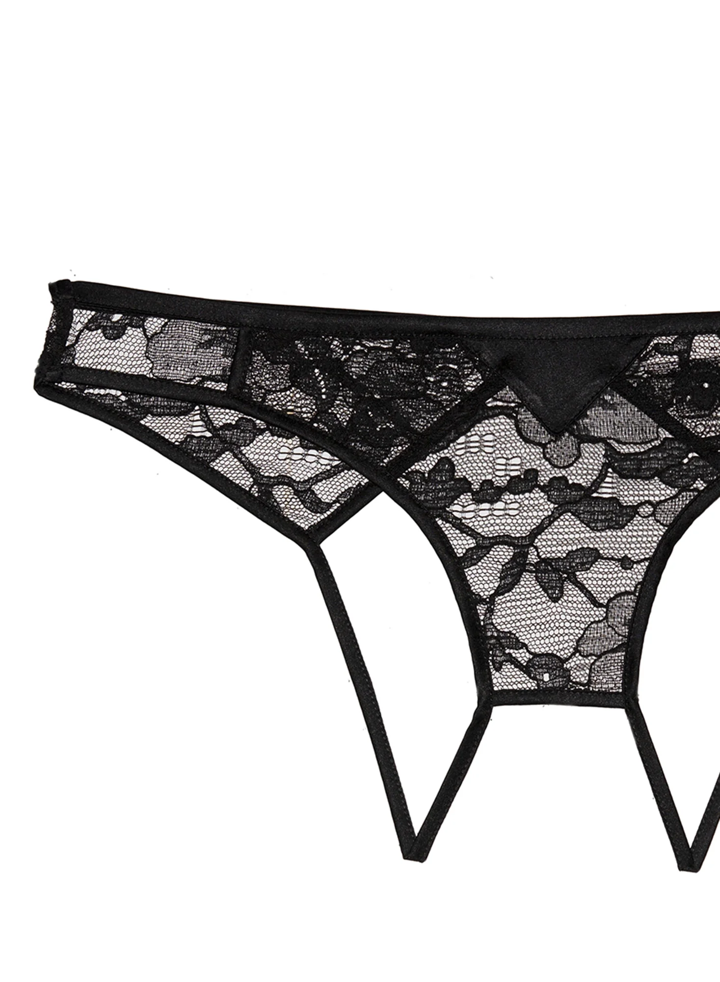 Magnolia Lace Ouvert Panty - Image 3