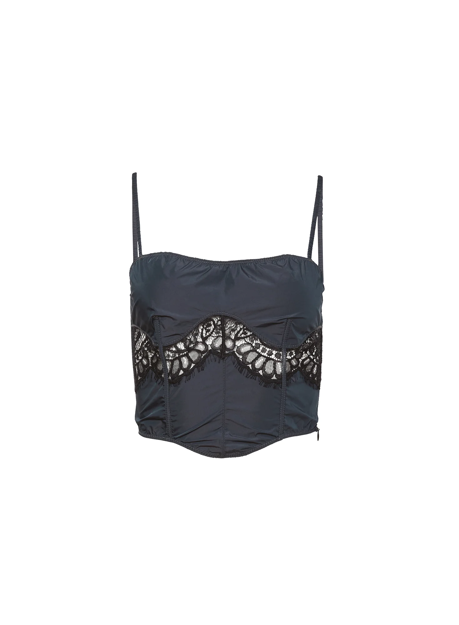 Nylon & Lace Bustier - Image 3