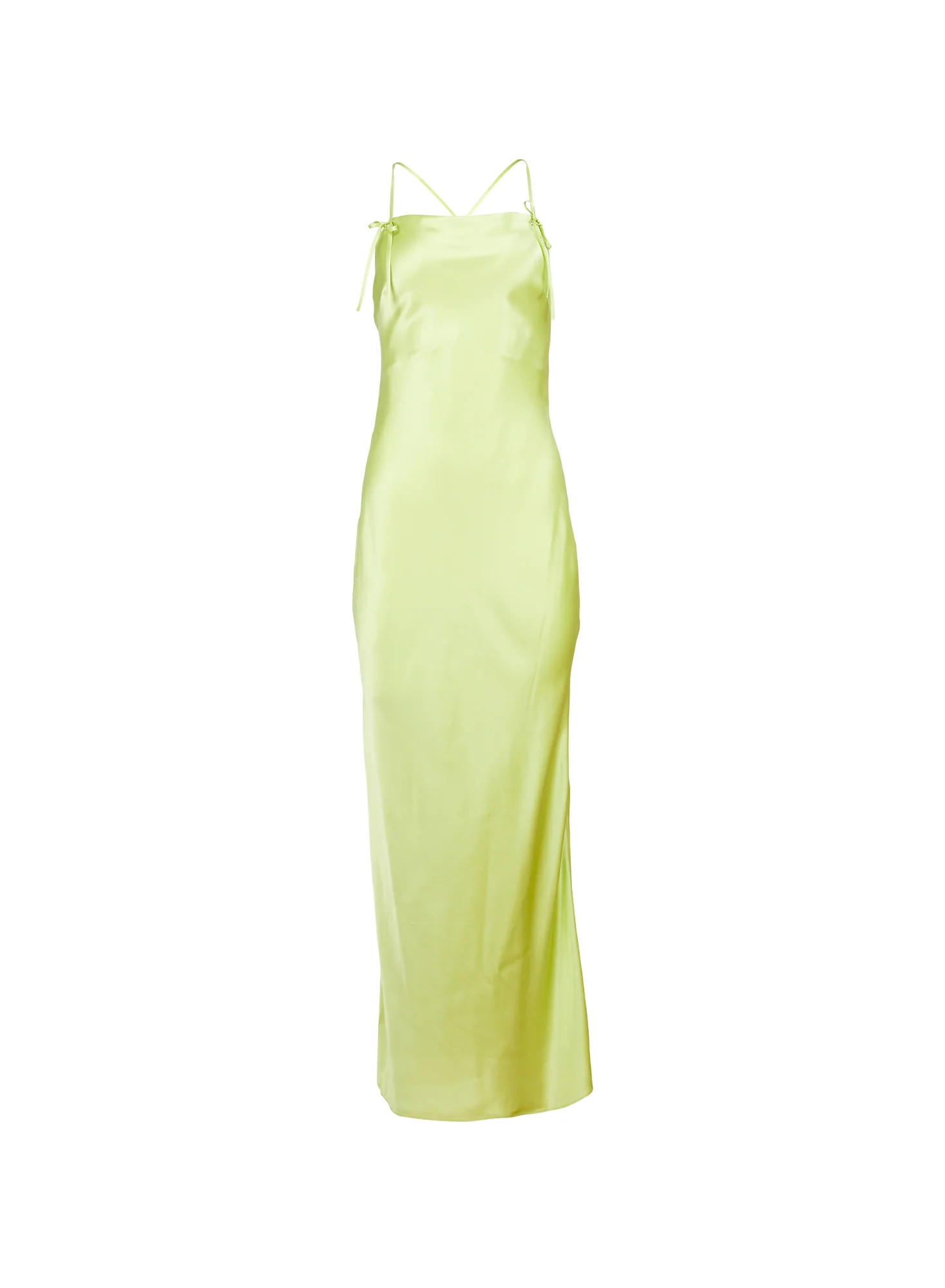 Open Back Maxi Slip Dress - Image 4