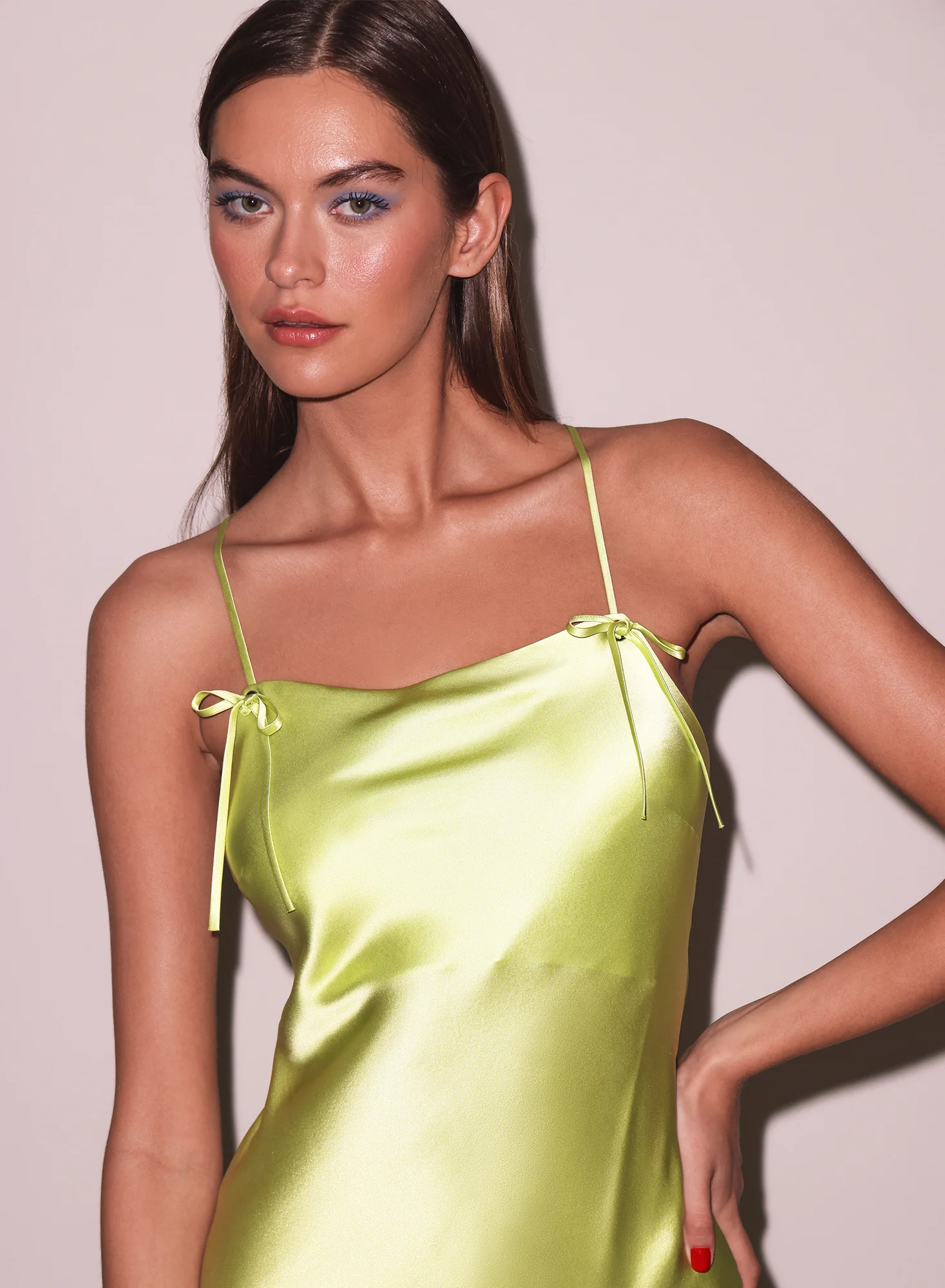 Open Back Maxi Slip Dress - Image 6