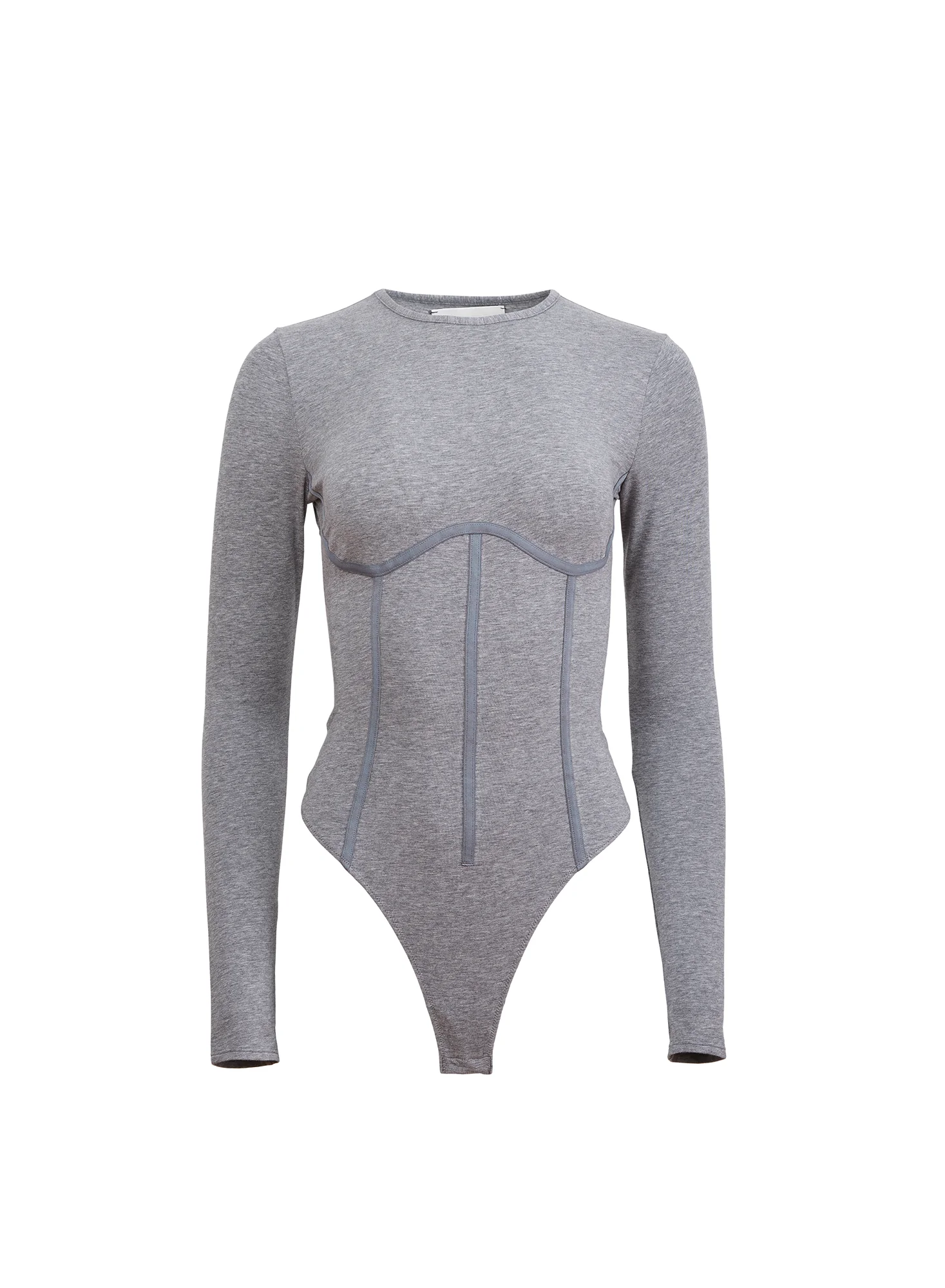 Organic Cotton Long Sleeve T-Shirt Bodysuit - Image 3