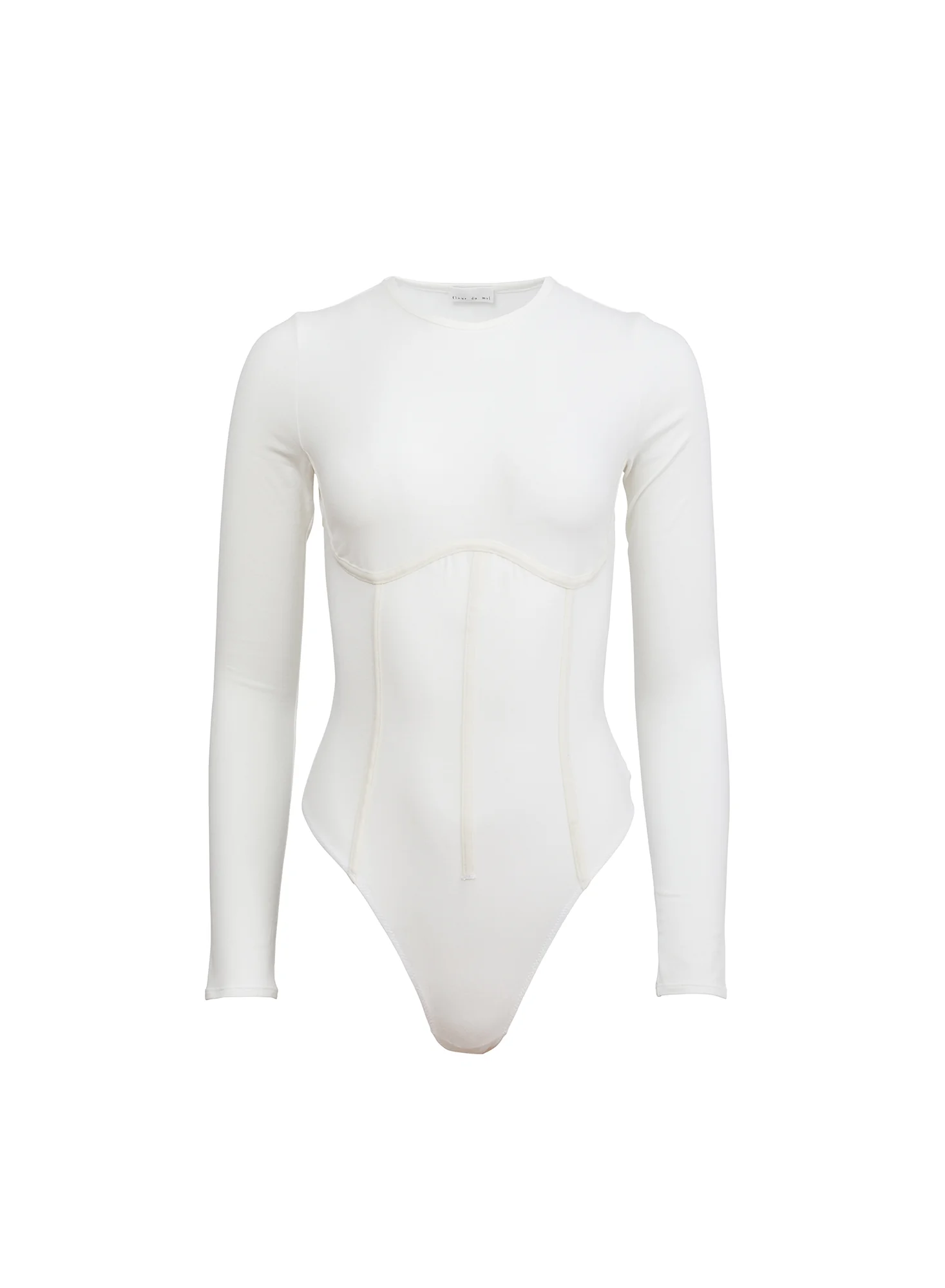 Organic Cotton Long Sleeve T-Shirt Bodysuit - Image 3