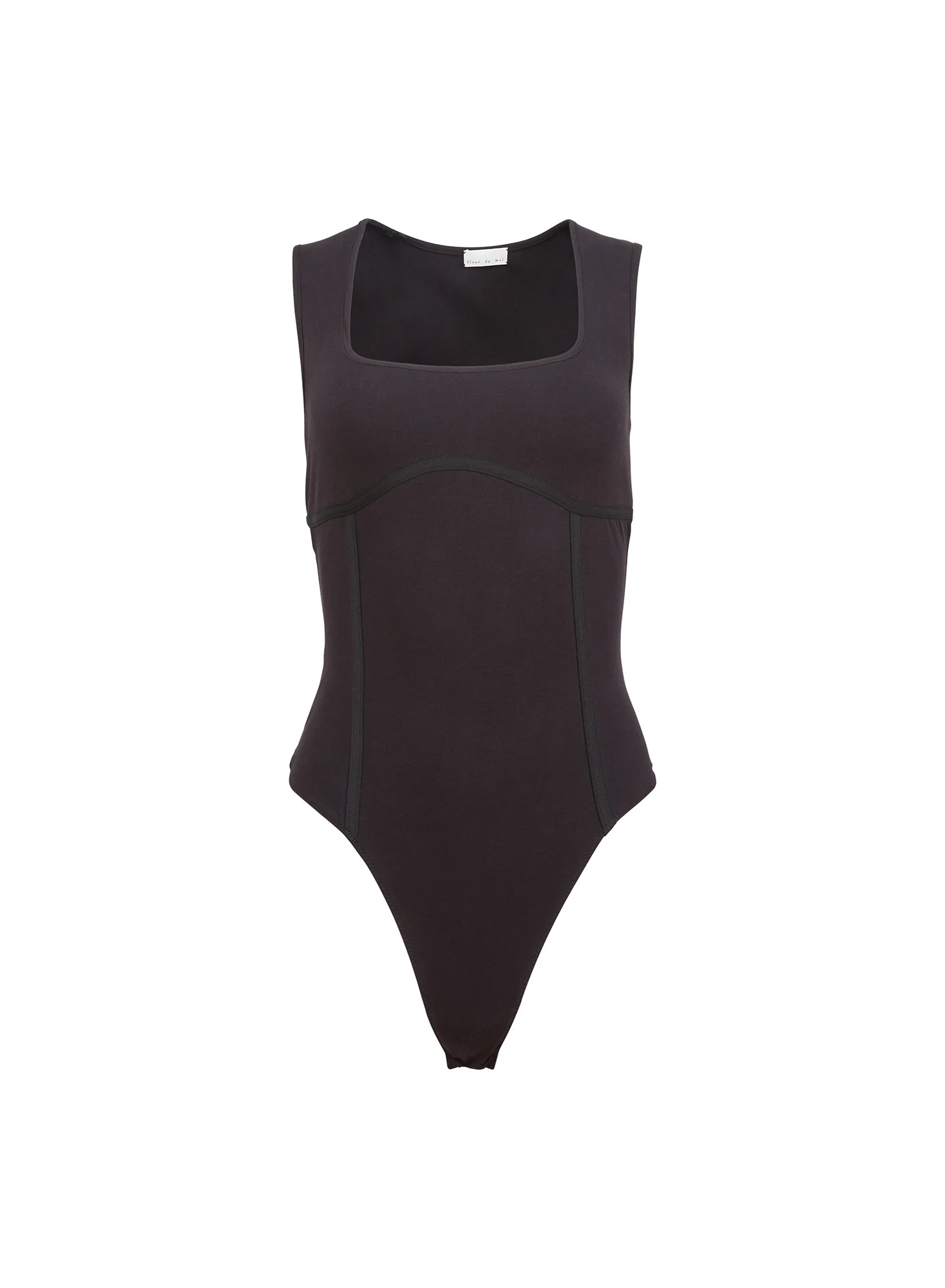 Organic Cotton Scoop Neck Bodysuit - Image 4