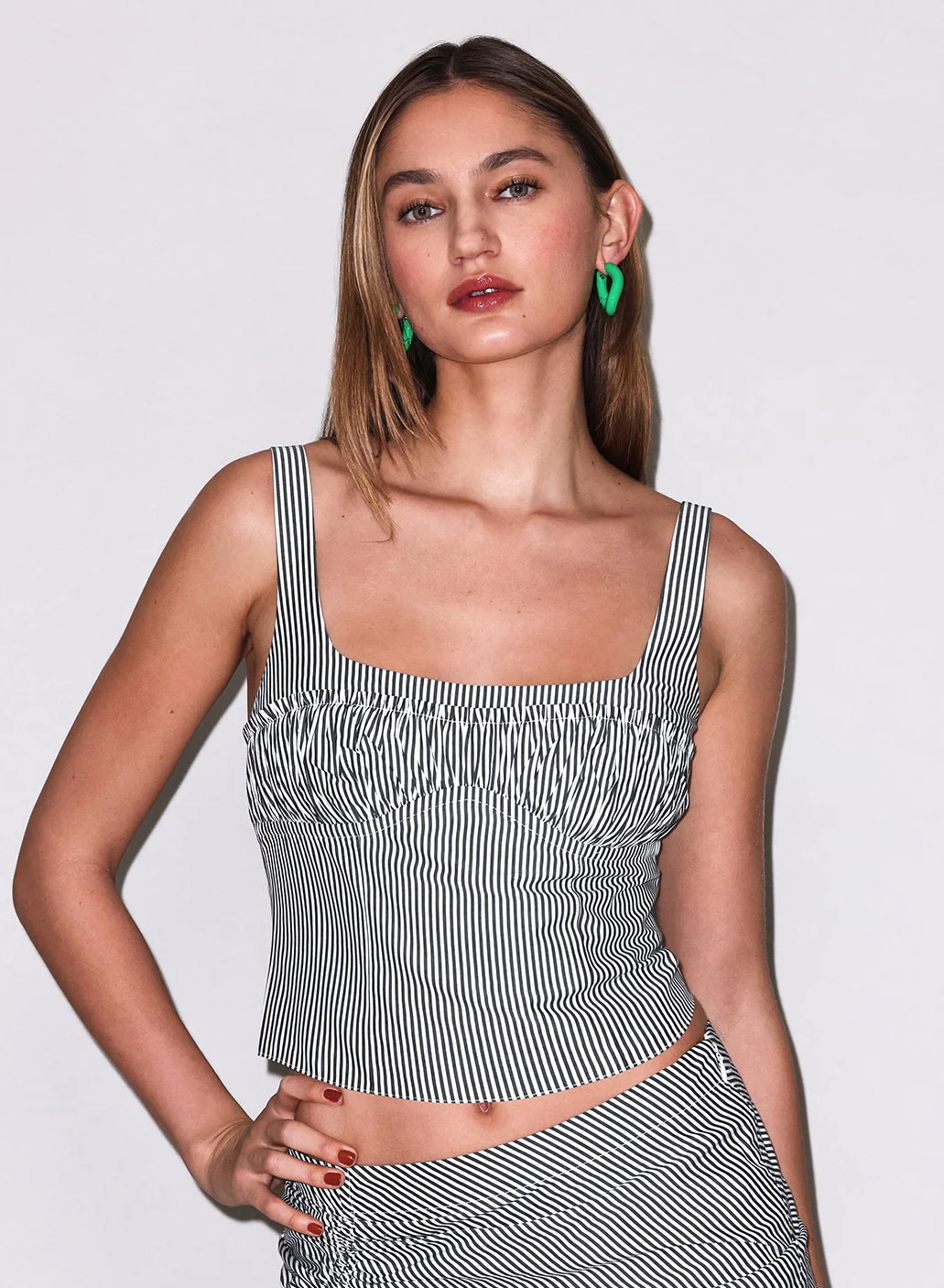 Poplin Bustier Top - Image 2
