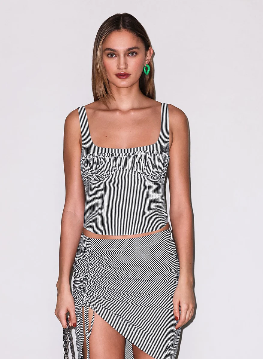 Poplin Bustier Top - Image 8