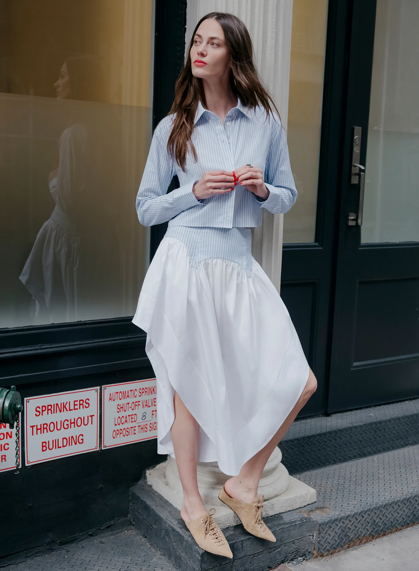 Poplin Button Down Shirt - Image 4