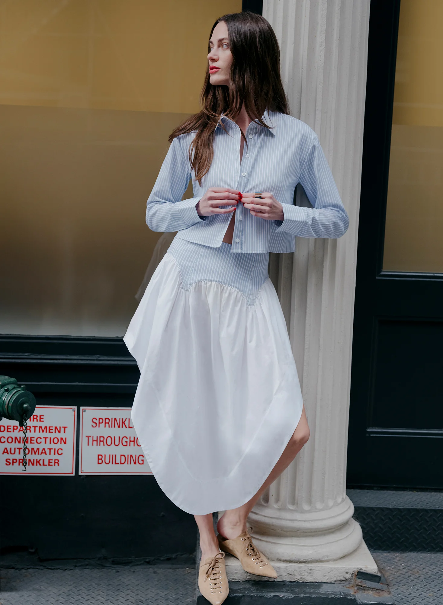Poplin Button Down Shirt - Image 7