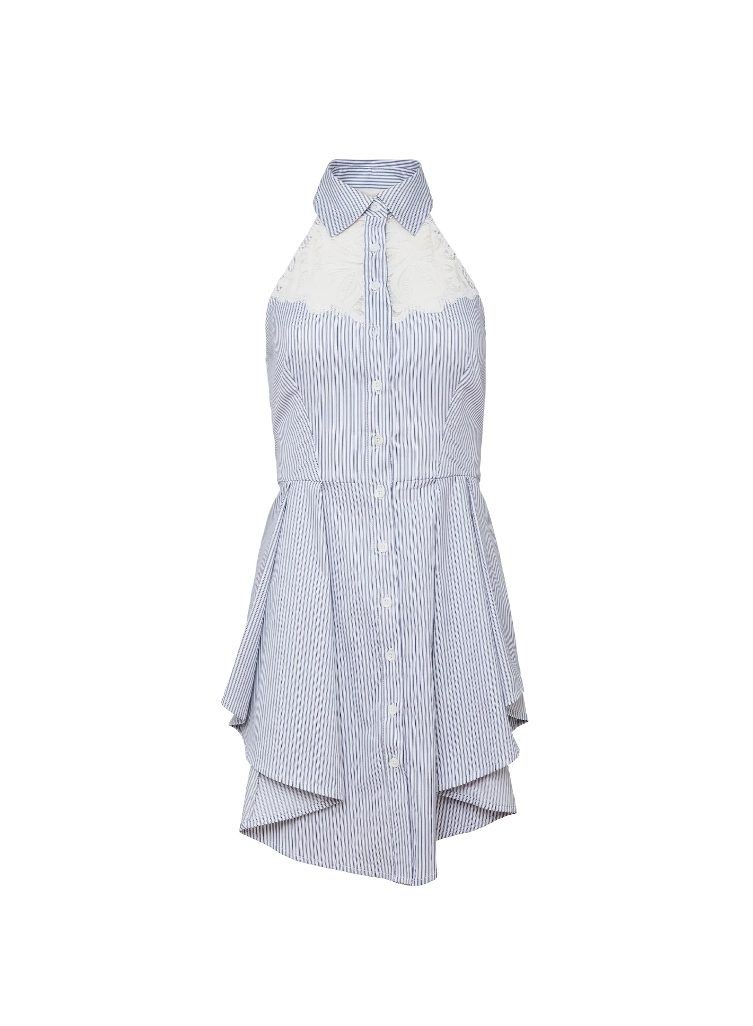 Poplin Halter Dress - Image 5