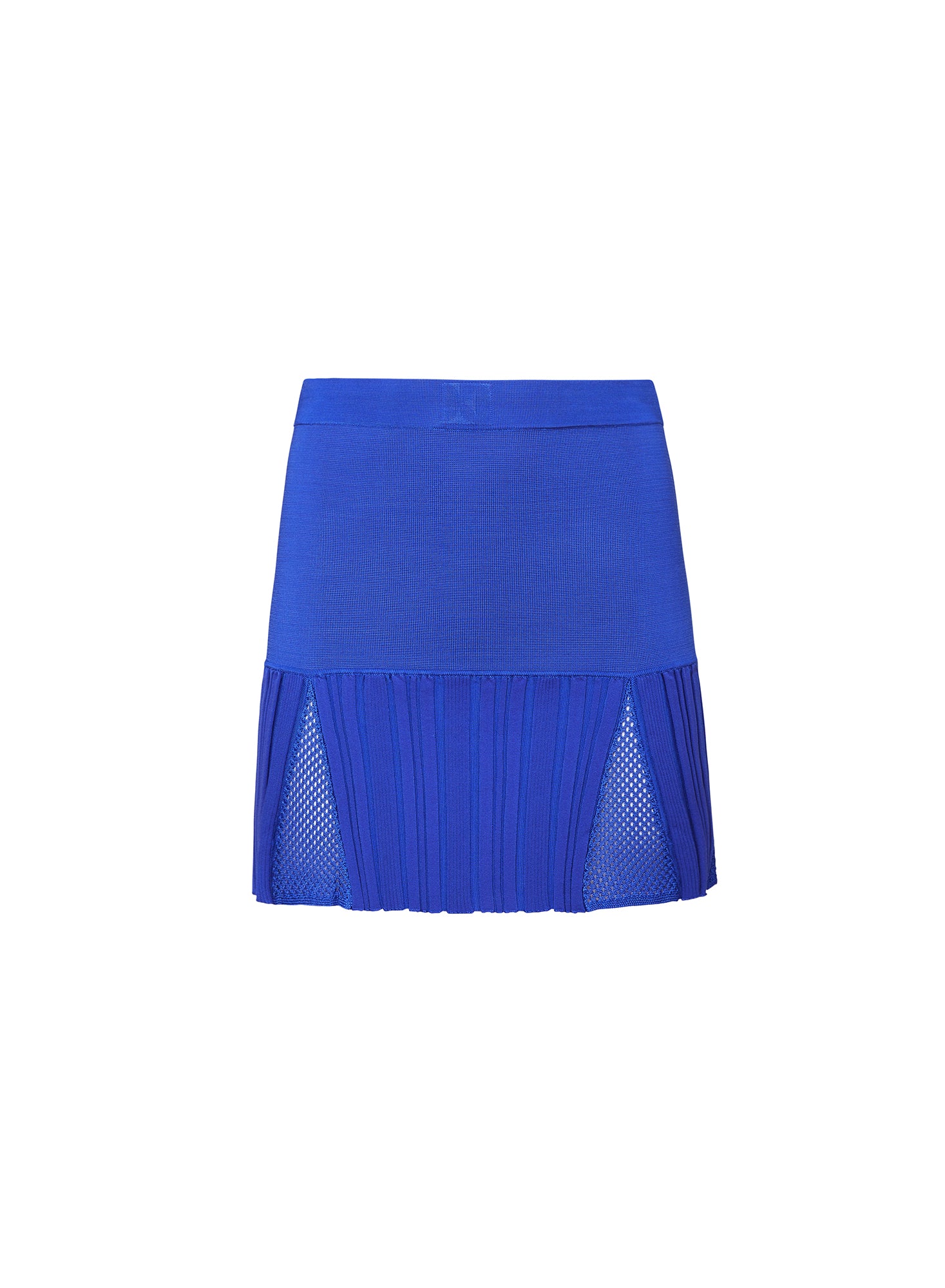 Rib & Crochet Knit Skirt - Image 3