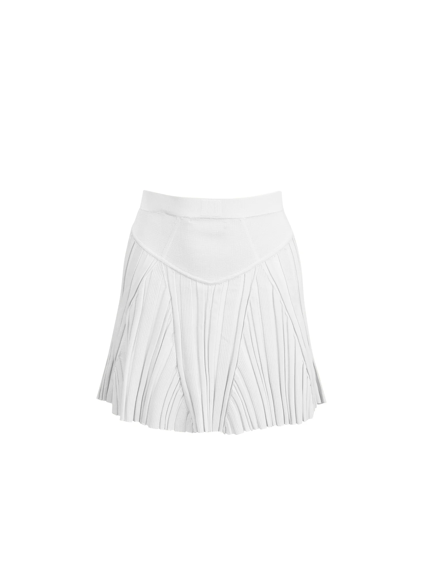 Rib Flared Skirt - Image 4