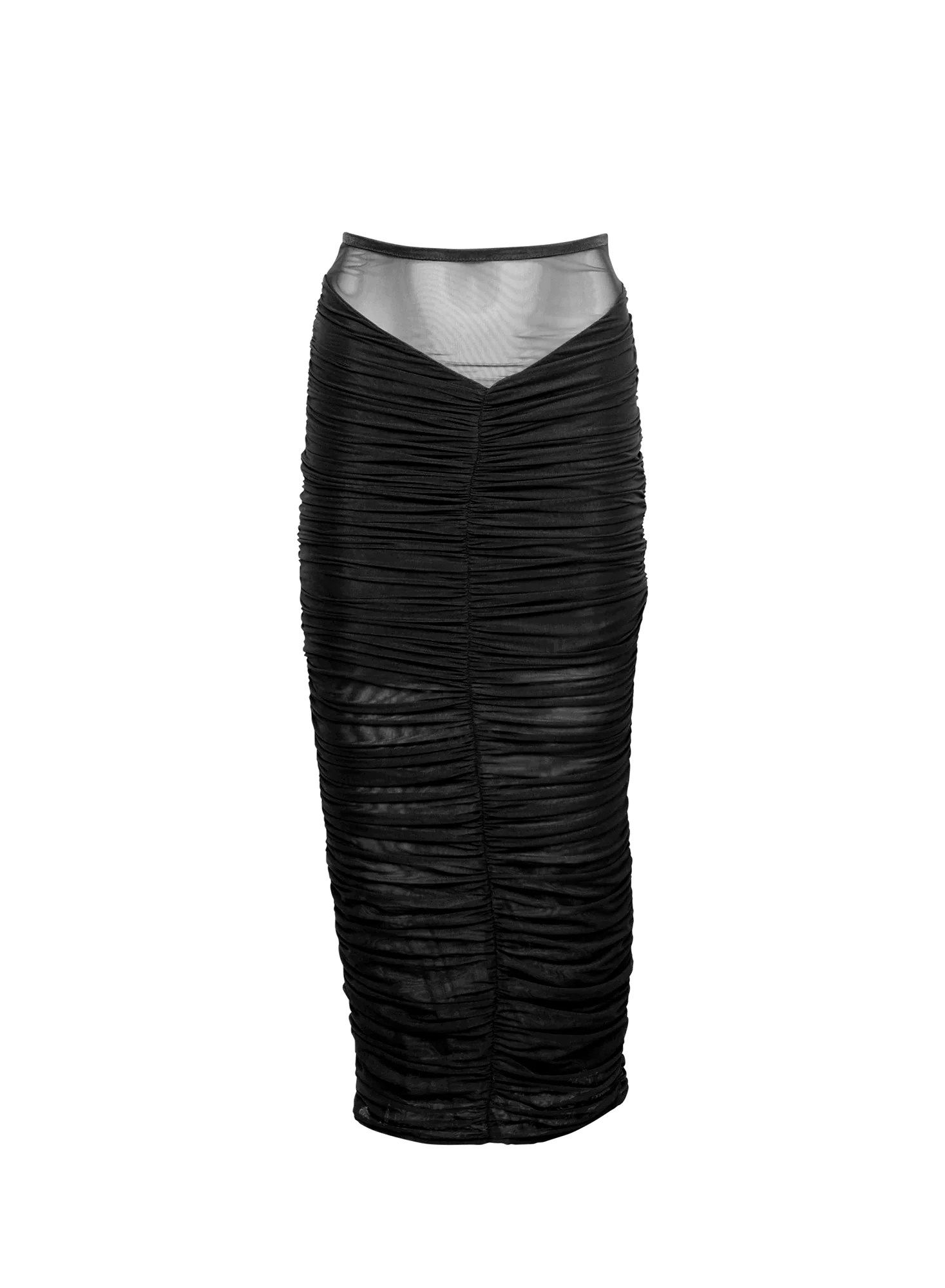 Ruched Midi Skirt - Image 3