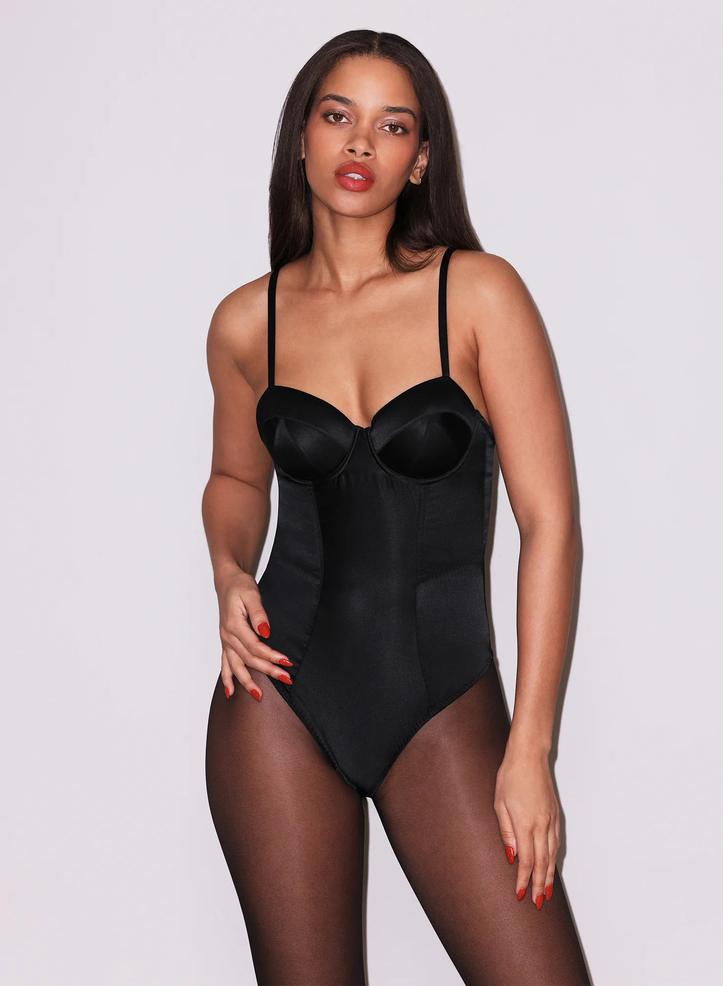 Satin Bullet Bodysuit - Image 4