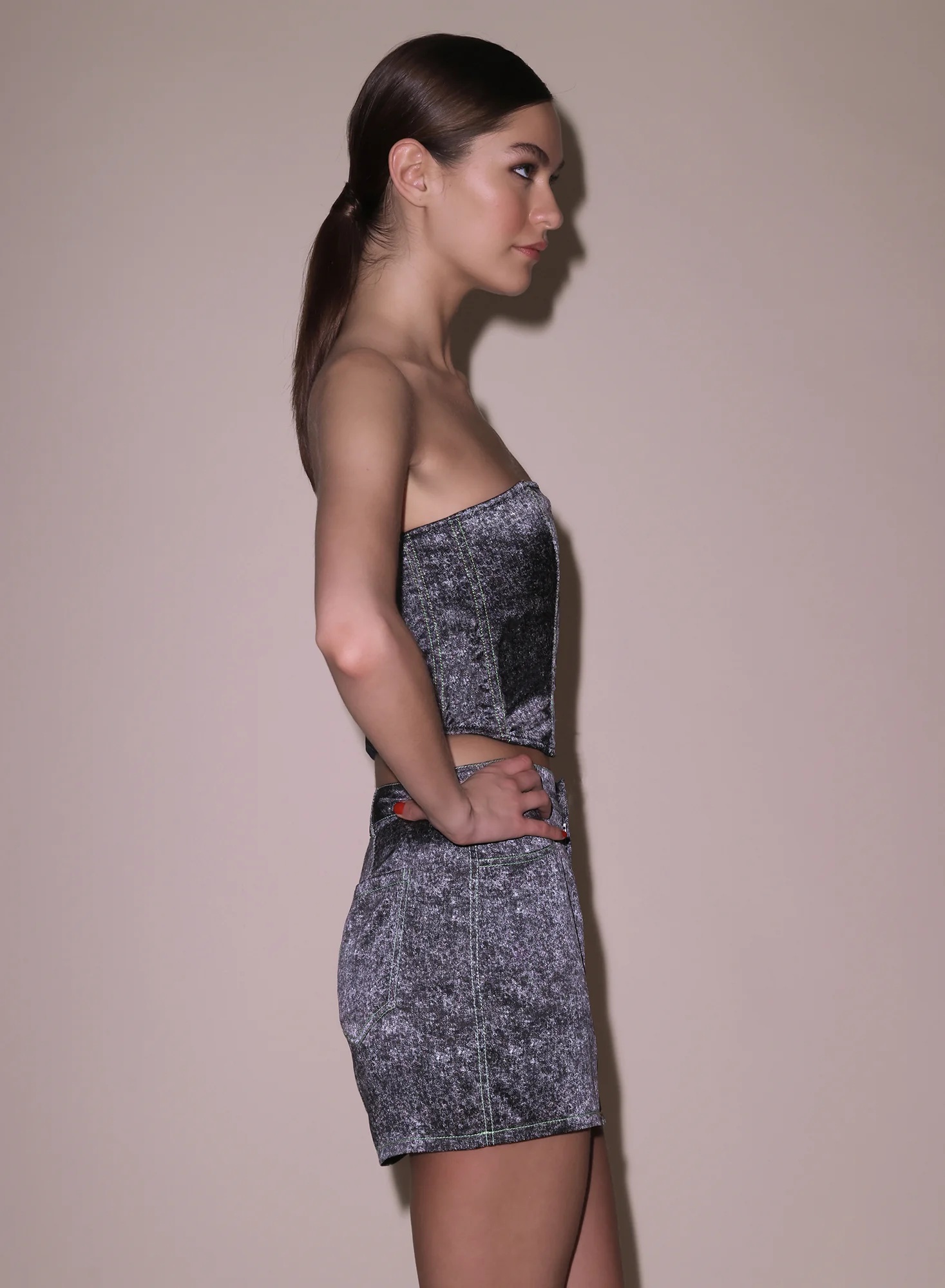 Silk Corset Top - Image 2