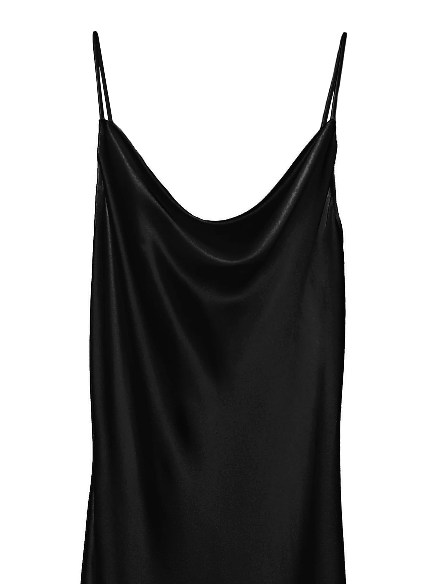 Silk Cowl Slip Dress - Image 8