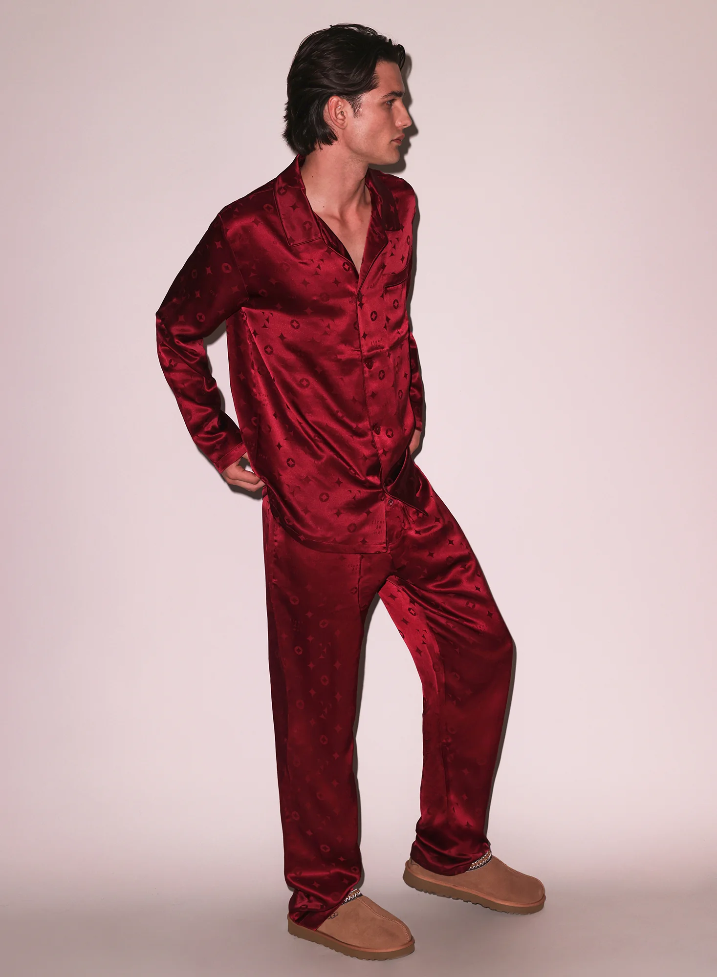 Silk Jacquard PJ Pant - Image 4