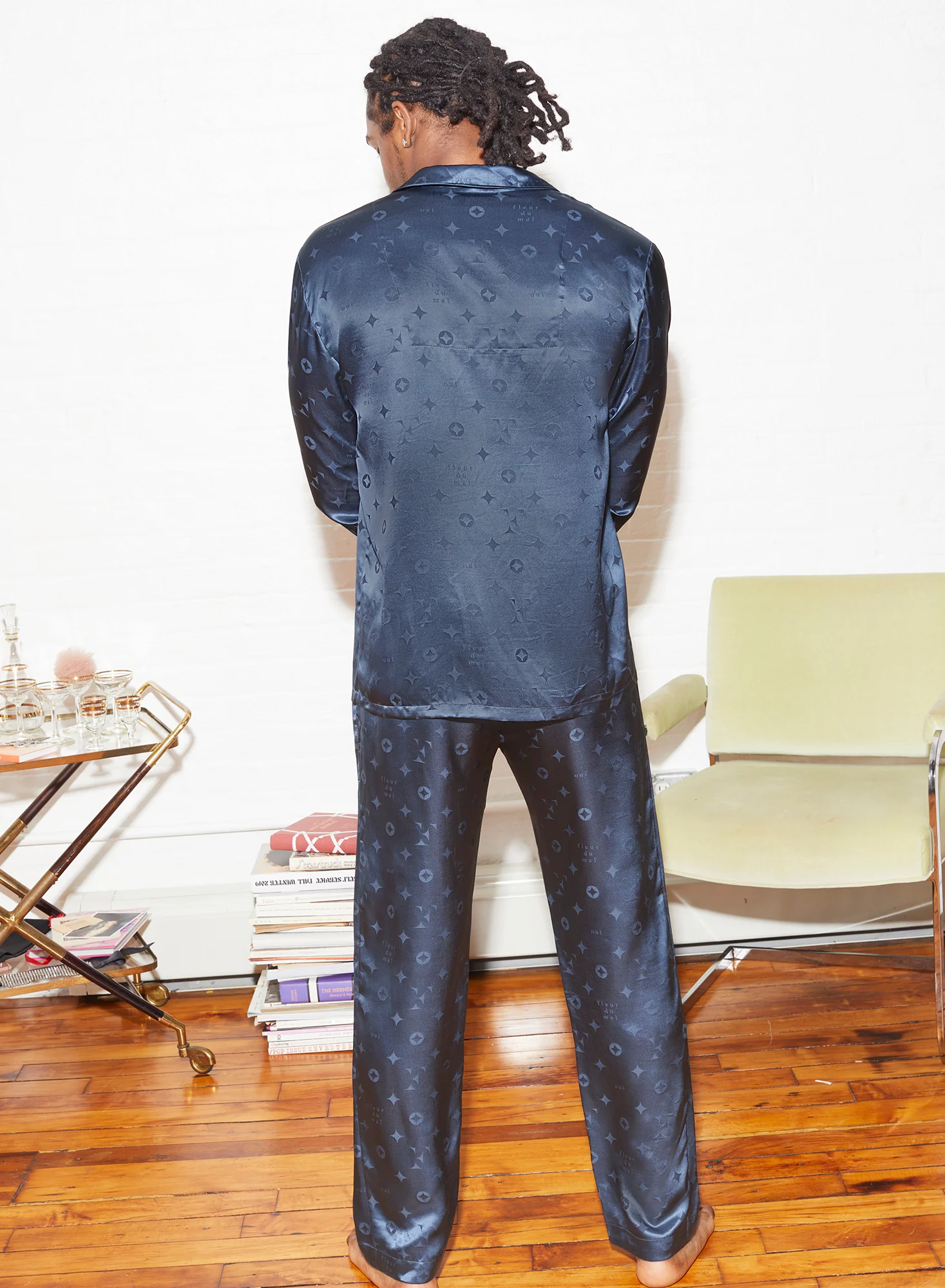 Silk Jacquard PJ Pant - Image 6