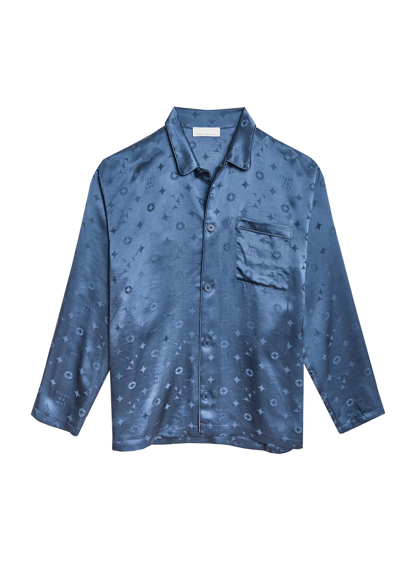 Silk Jacquard PJ Top - Image 4
