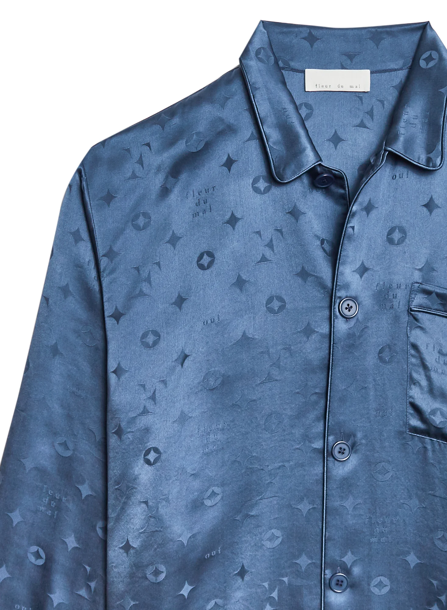 Silk Jacquard PJ Top - Image 7